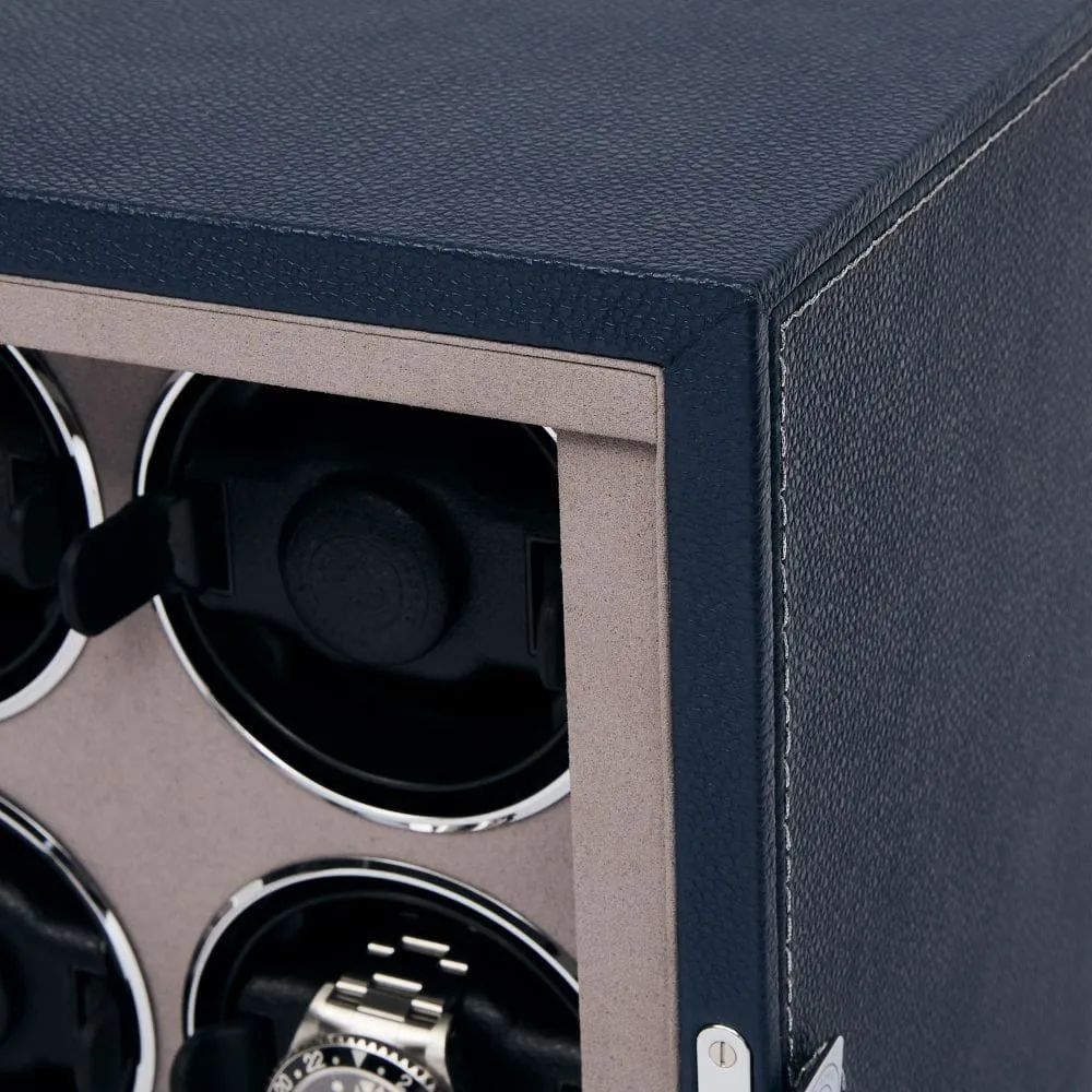 Rapport Quantum Quad Watch Winder - Navy