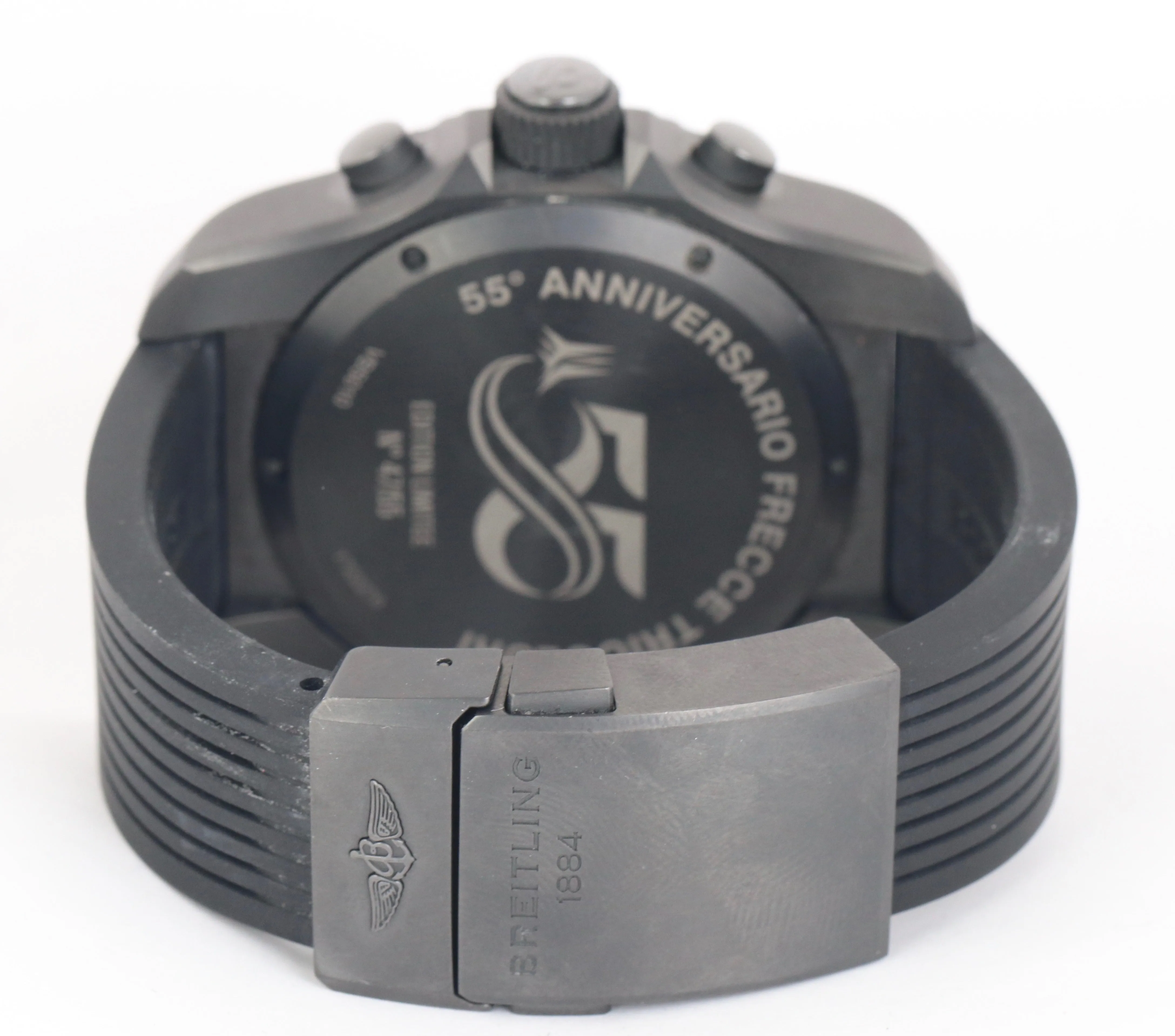 RARE Breitling Cockpit B50 PAN FRECCE VB5010 Titanium 46mm Electronic Watch