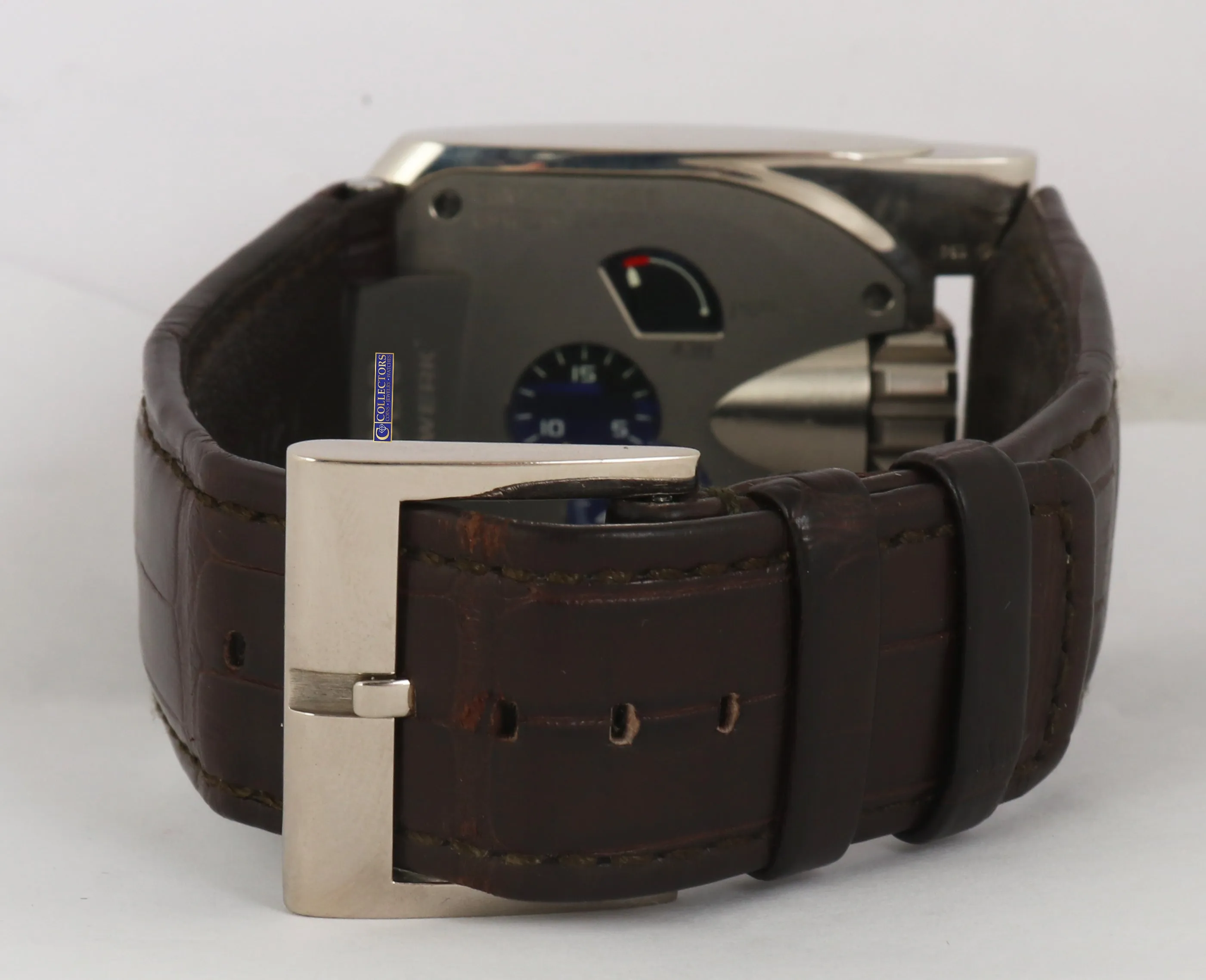 RARE Urwerk 103.03 TARGA 18K White Gold Mechanical Black Unpolished Men's Watch