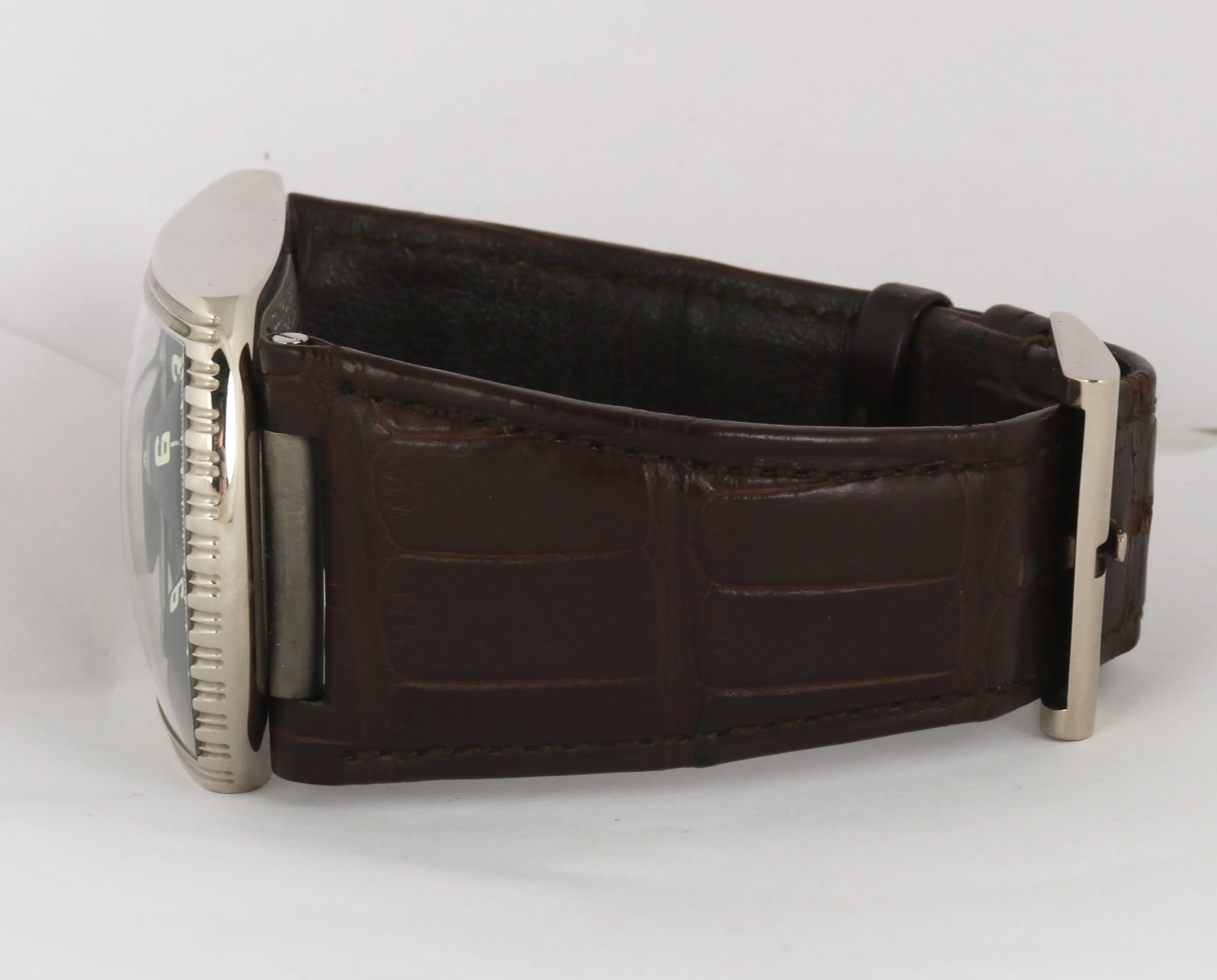 RARE Urwerk 103.03 TARGA 18K White Gold Mechanical Black Unpolished Men's Watch
