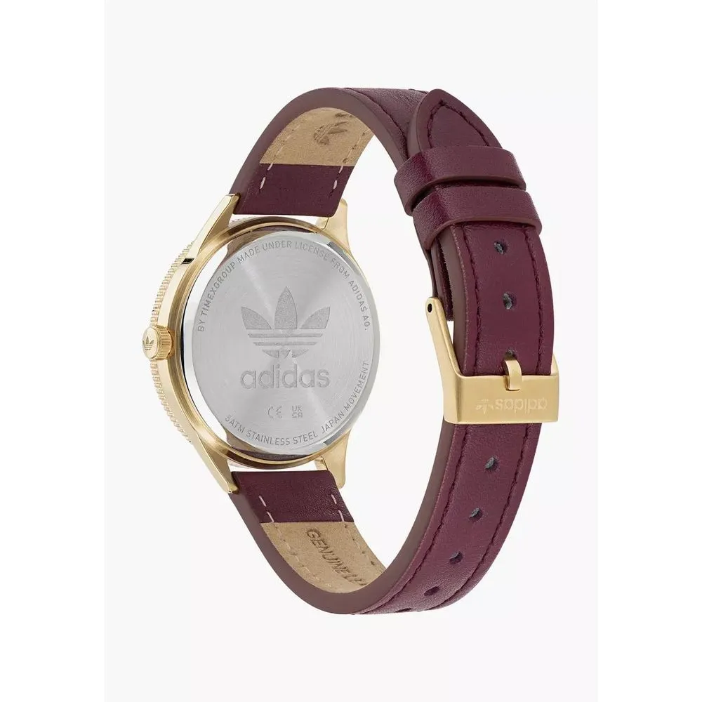 Red Leather Watch
