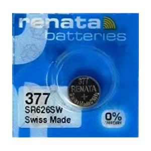 Renata Silver Oxide Battery - 377