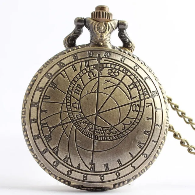 Retro Smooth Men Black Pocket Watch Silver Polish Quartz Fob Pocket Watches Pendant with Chain