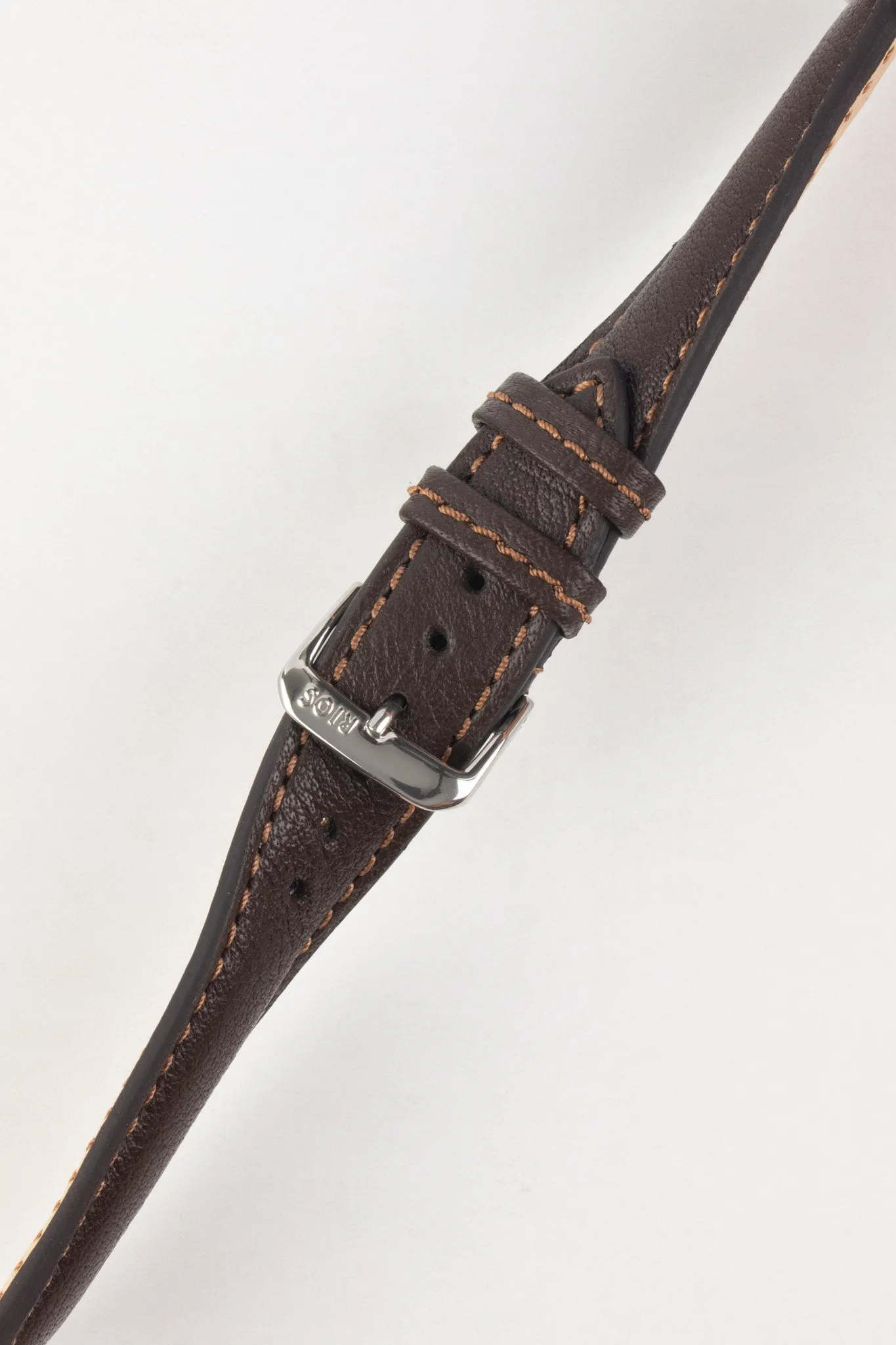RIOS1931 COLORADO Genuine Buffalo Leather Watch Strap in MOCHA