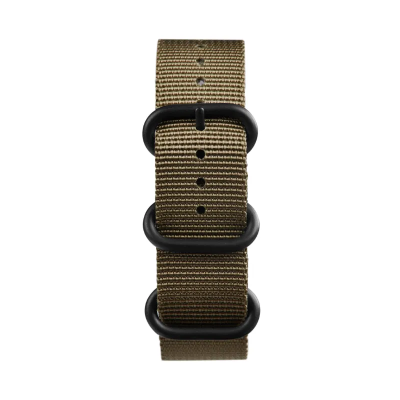 Rodim. Black Sandwich Dial. Black Cordura Strap. SG-2800-04
