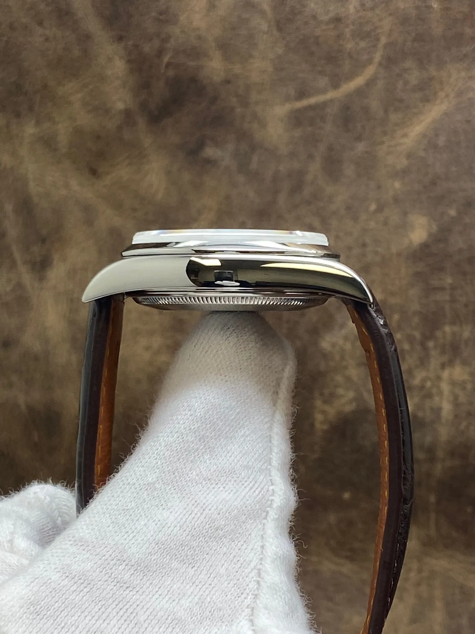 Rolex Air-King 34mm Precision 14000 Silver Dial Automatic Watch
