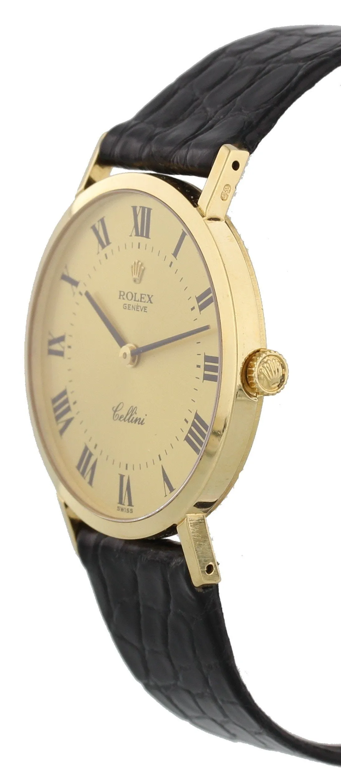 Rolex Cellini 4112 18k YG/SS
