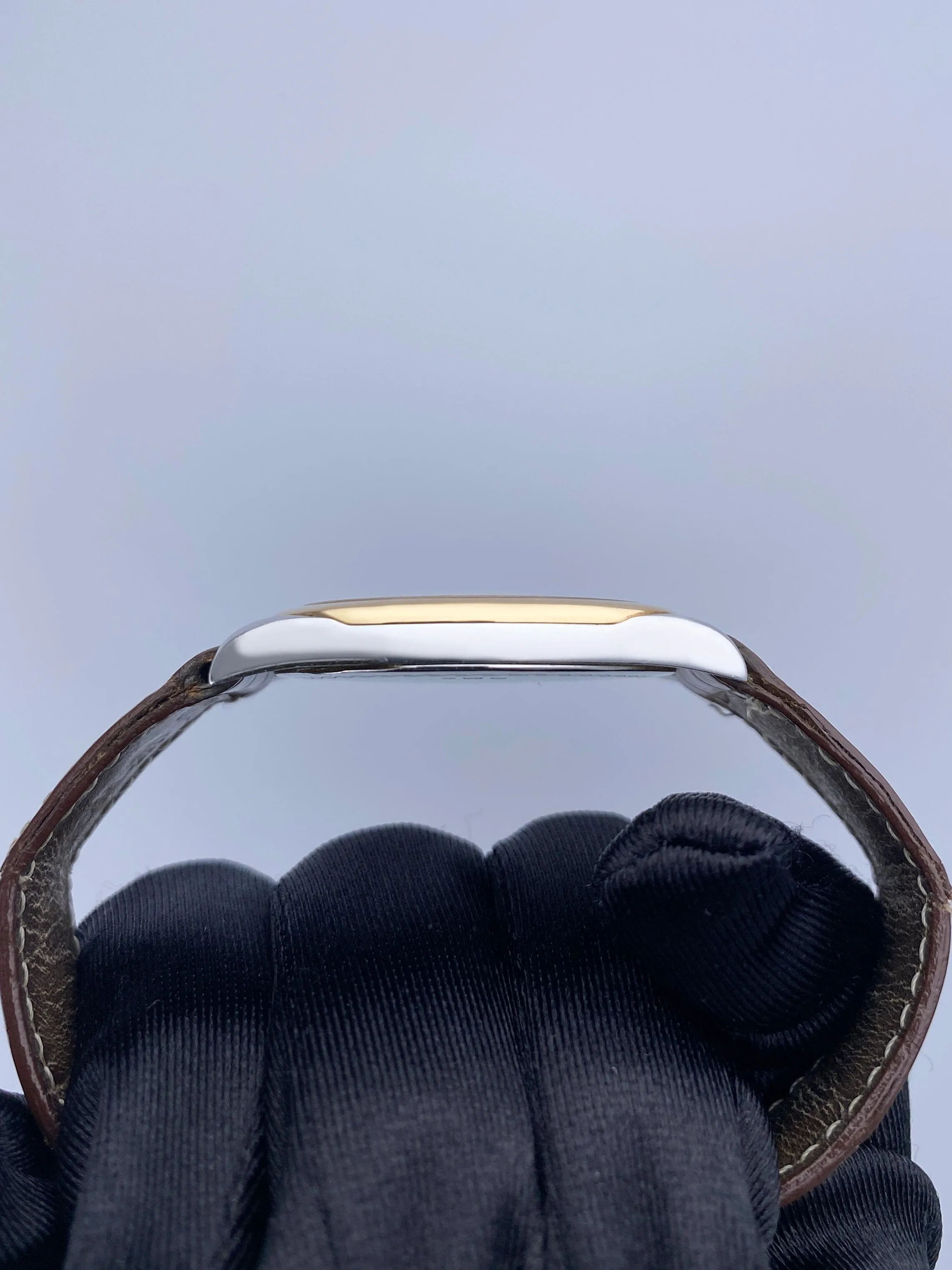 Rolex Cellini Danaos 4233 18K White & Rose Gold Mens Watch Box Papers