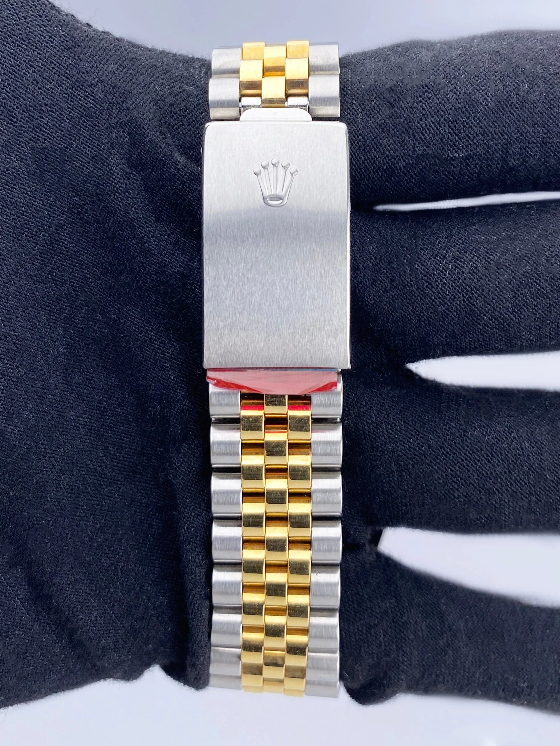 Rolex Datejust 16233 Anniversary Diamond Dial Mens Watch Box Papers