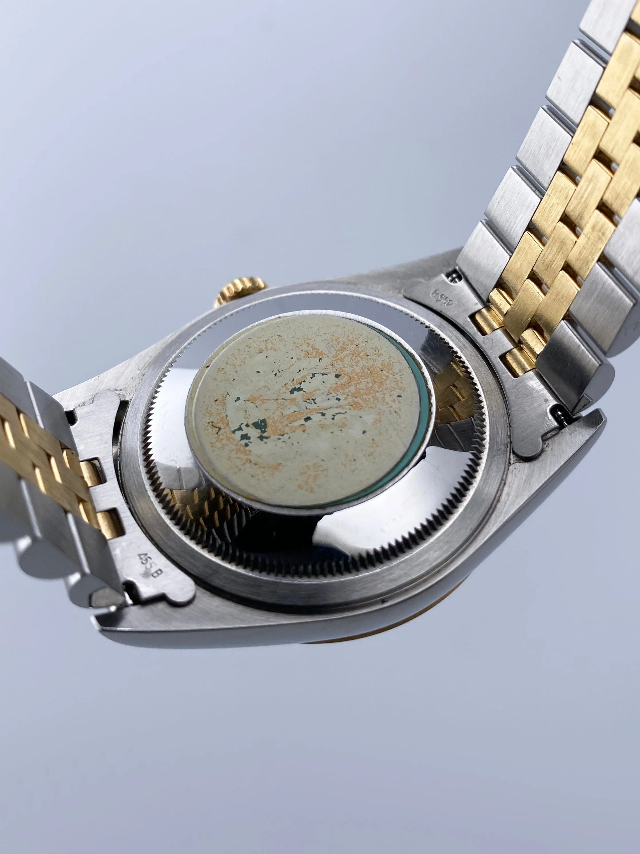 Rolex Datejust 16233 Champagne Dial Mens Watch