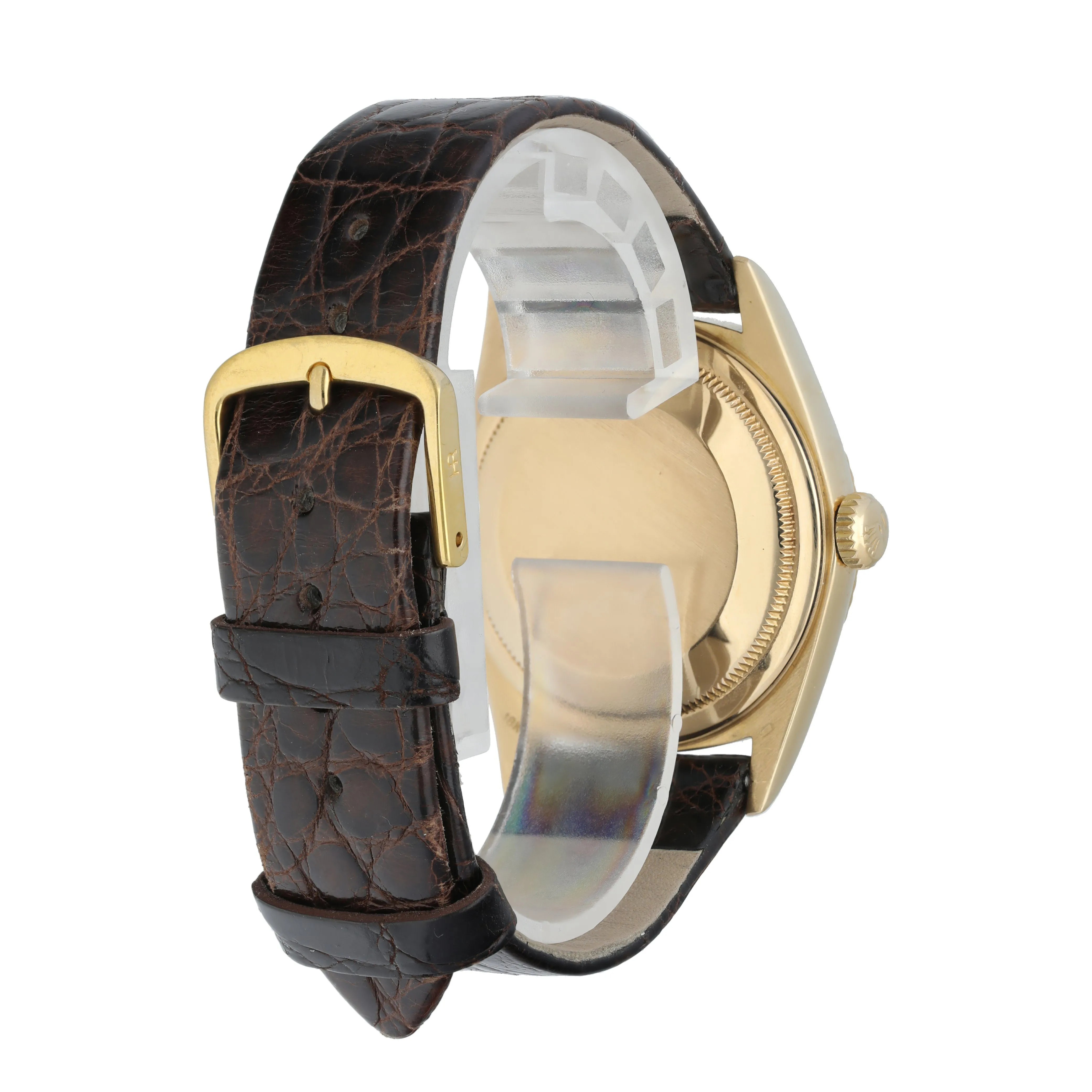 Rolex DateJust 16238 Vignette Diamond Dial Yellow Gold Men's Watch
