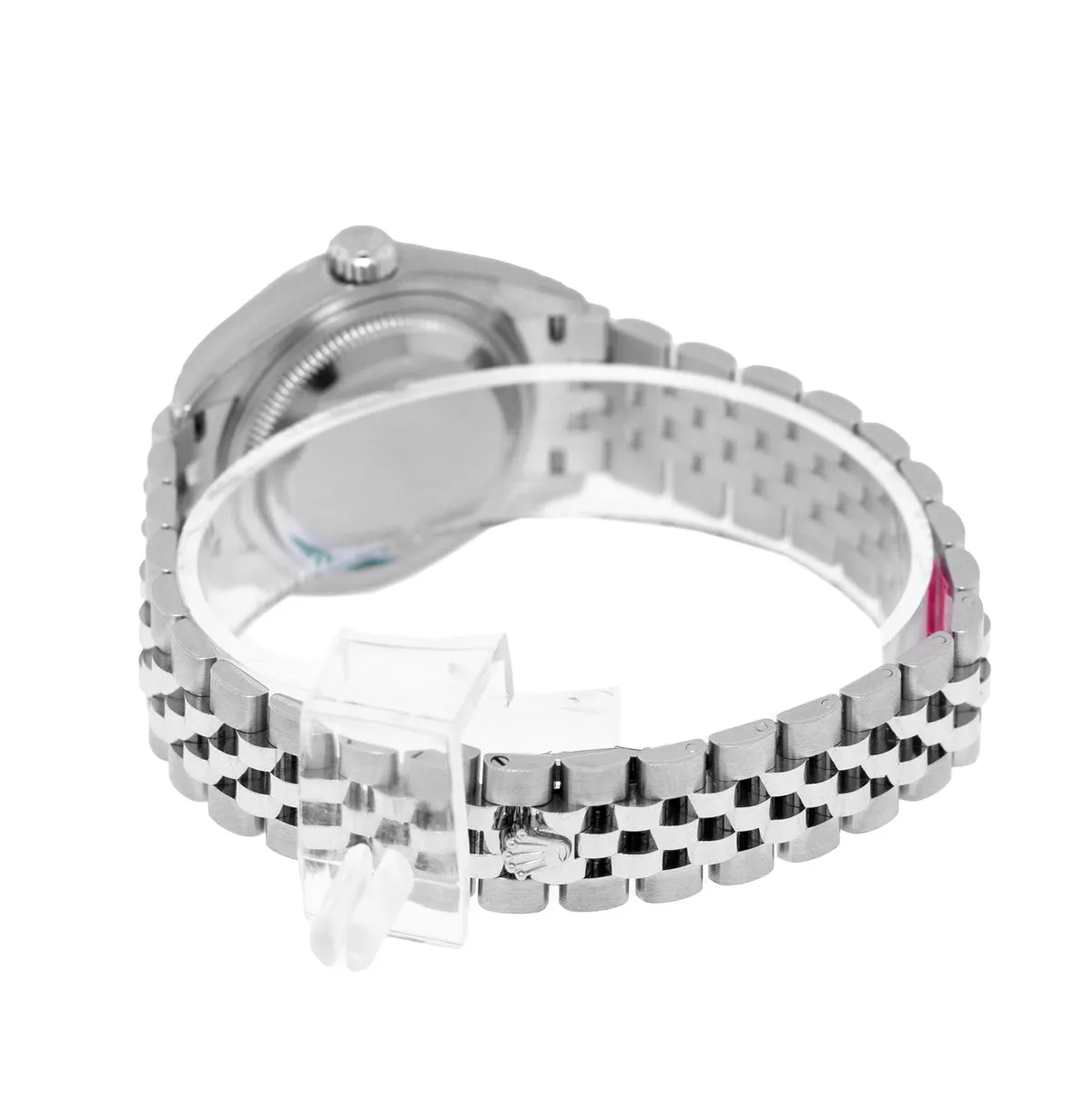 Rolex Datejust 28mm White Gold & Steel Pink Index Dial & Fluted Bezel 279174