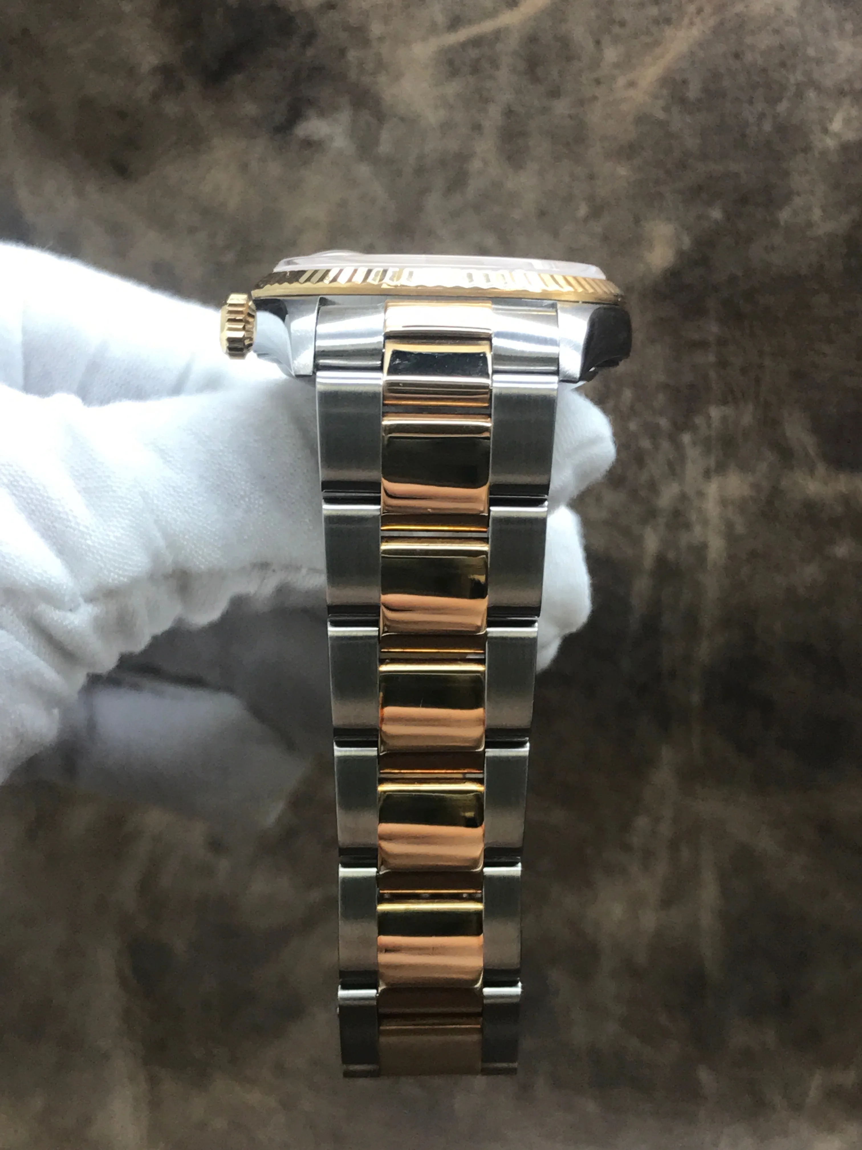 Rolex Datejust 36mm 16233 Ivory Diamond Dial Automatic Watch
