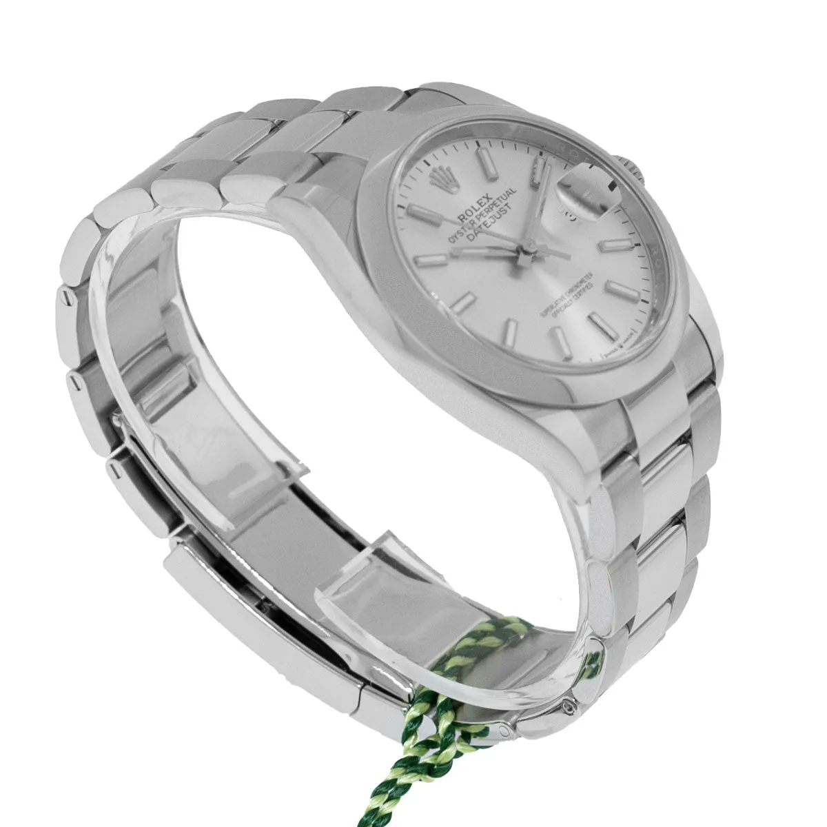 Rolex Datejust 36mm Stainless Steel Silver Index Dial & Smooth Bezel 126200