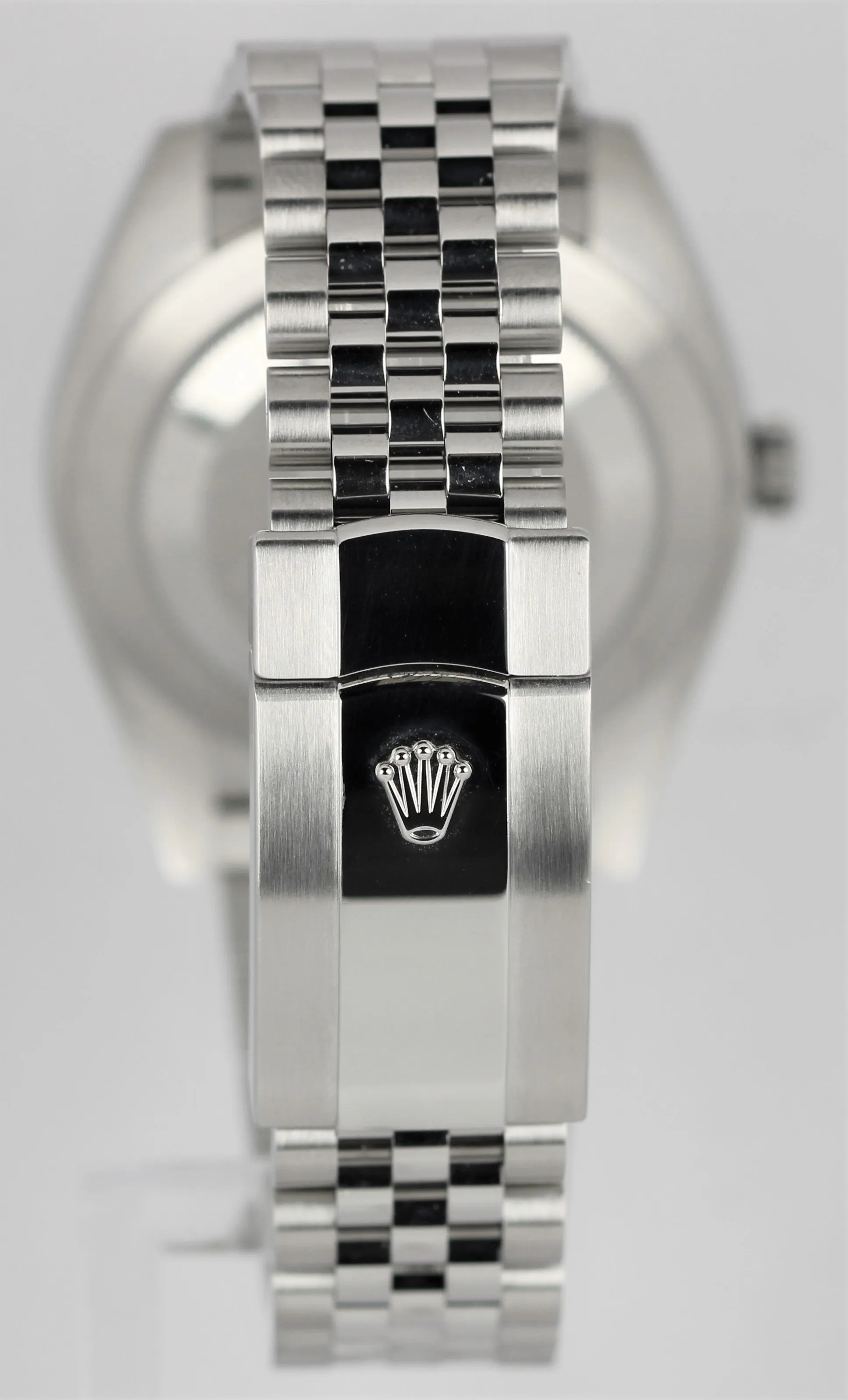 Rolex DateJust 41 Fluted 18k White Gold DIA Rhodium 41mm Jubilee 126334 Watch