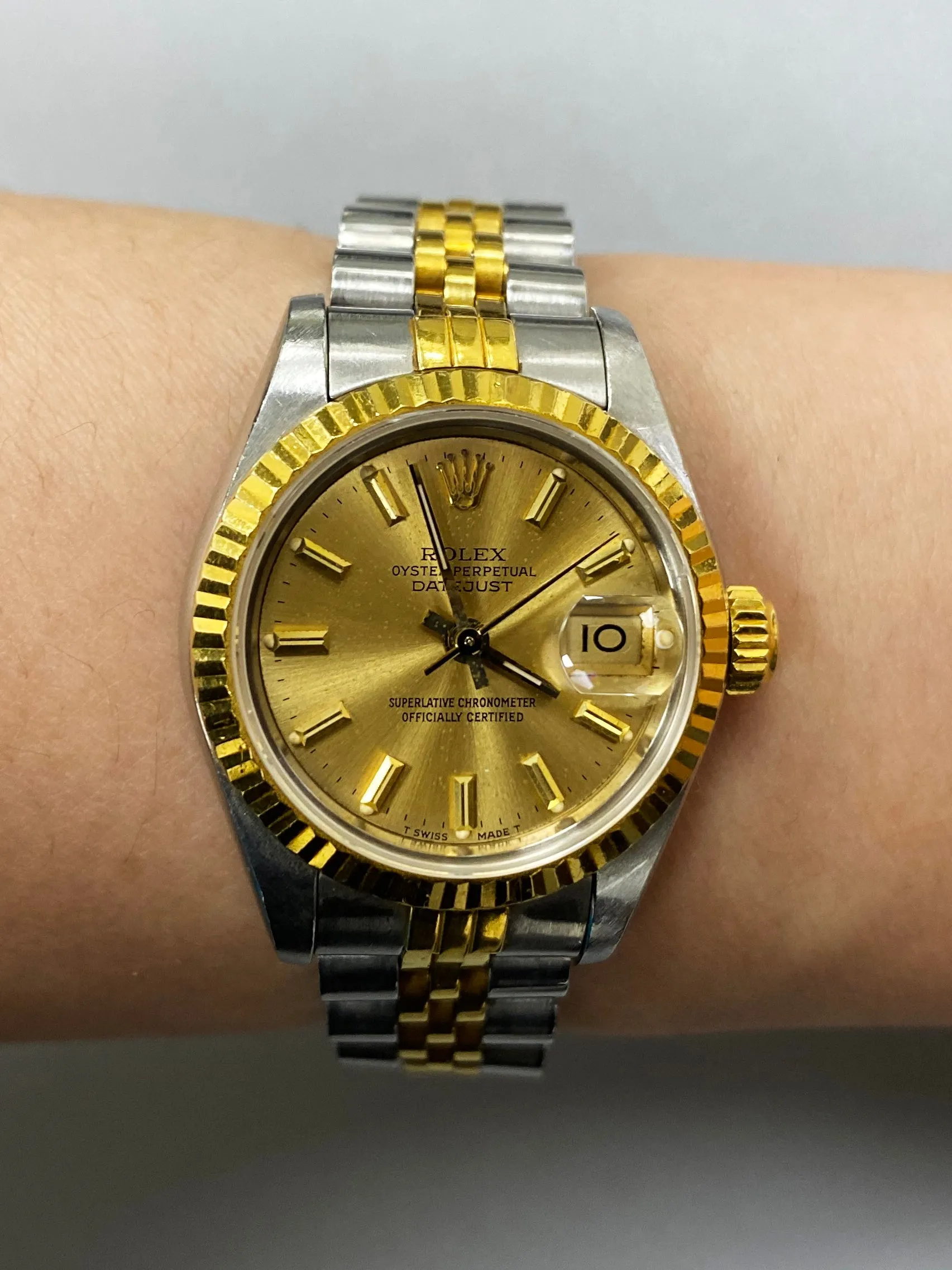 Rolex Datejust 69173  Ladies Watch Box & Papers