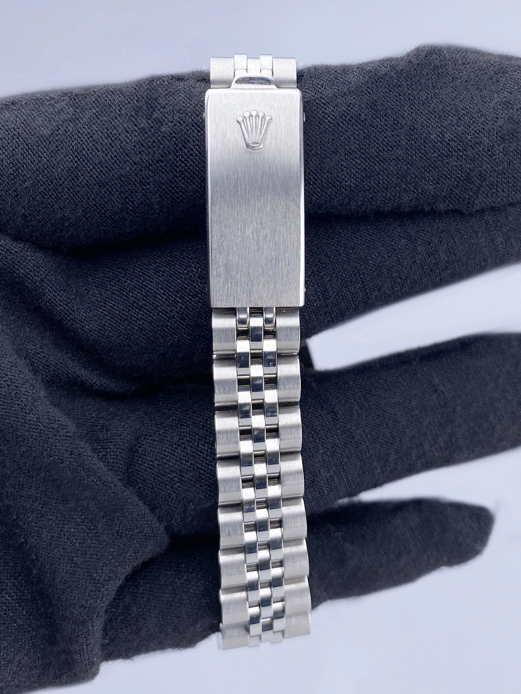 Rolex Datejust 69174 Diamond Sliver Dial Ladies Watch