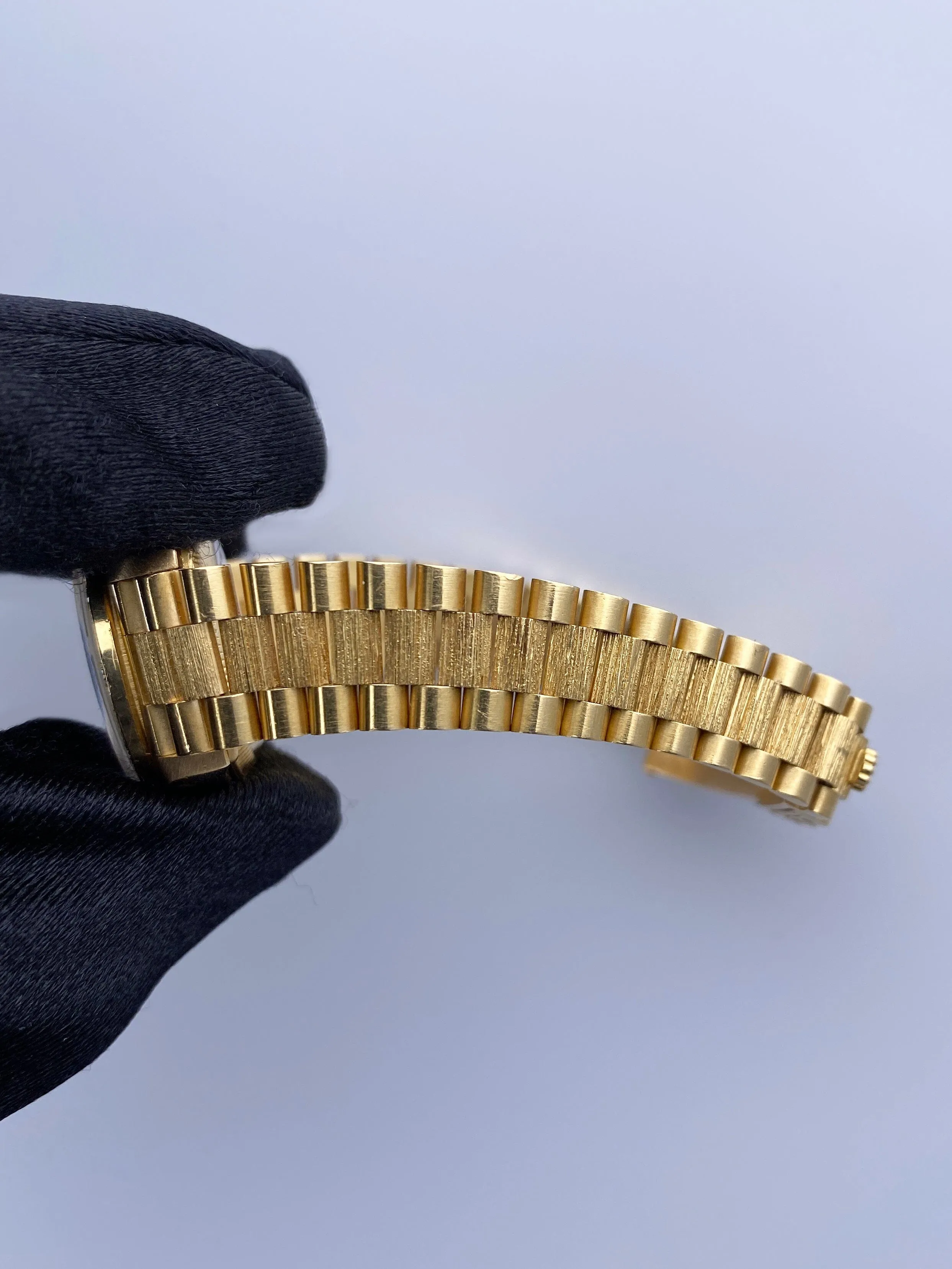 Rolex Datejust 69288 Diamond Black Pyramid Dial Ladies Watch