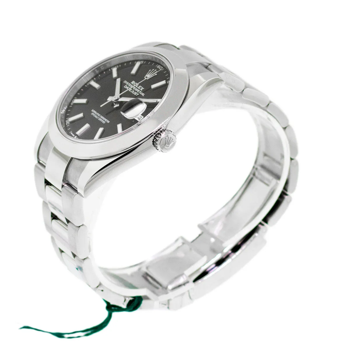 Rolex Datejust II 41mm Stainless Steel Black Index Dial & Smooth Bezel 126300