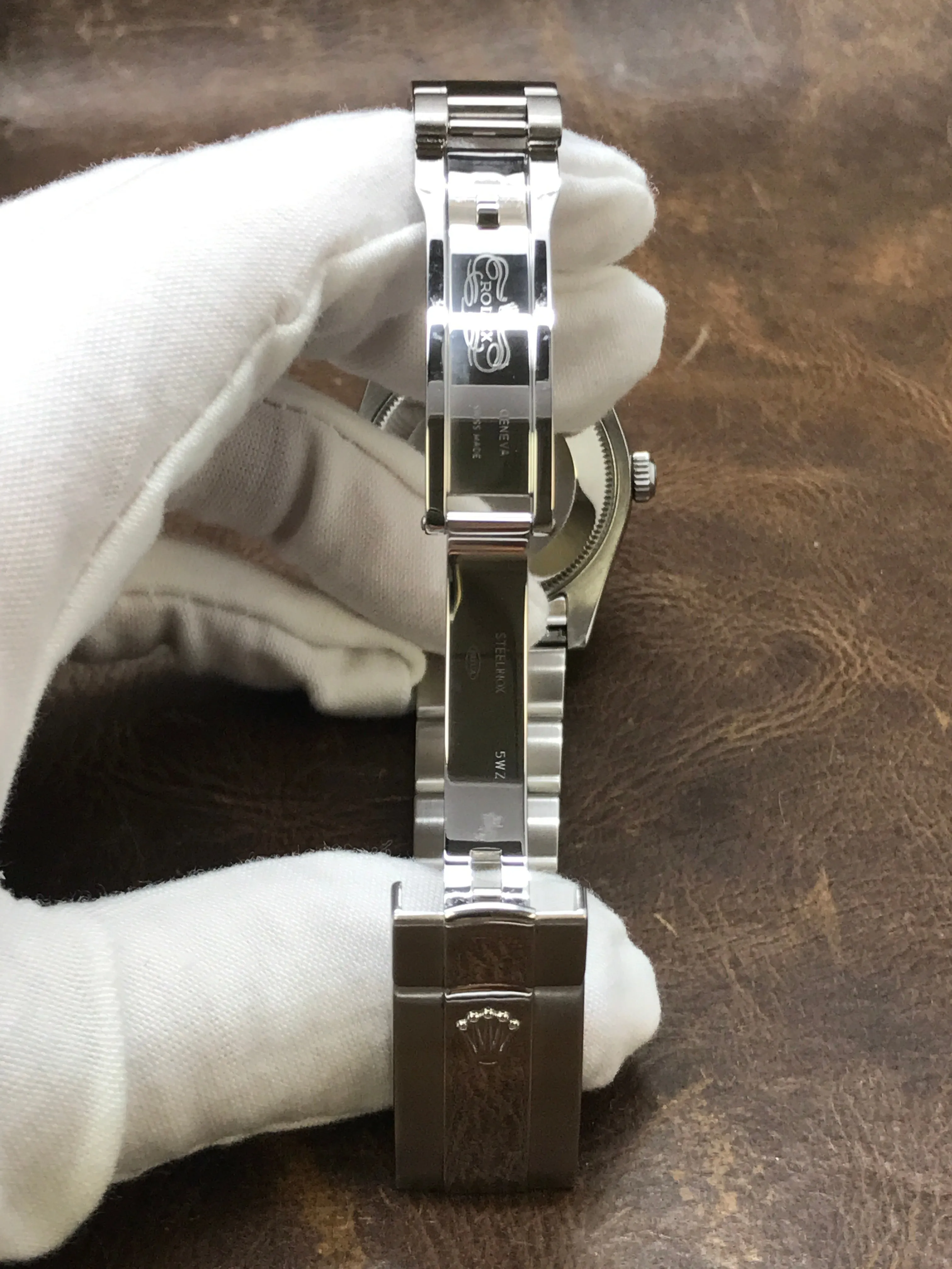 Rolex Datejust Lady 31 178384 Bronze Roman Diamond Dial Automatic Women's Watch