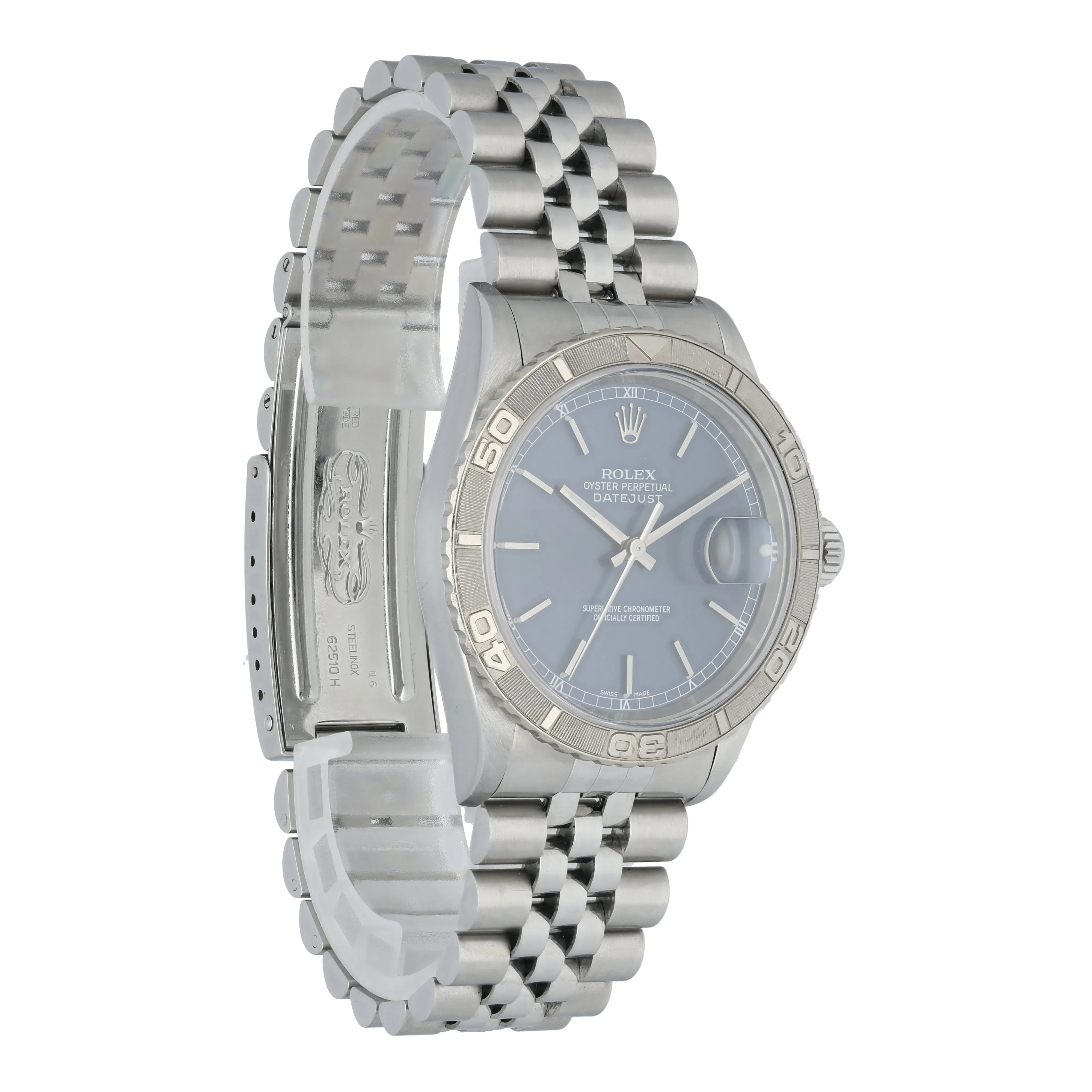 Rolex Datejust Turn-O-Graph 16264 Mens Watch