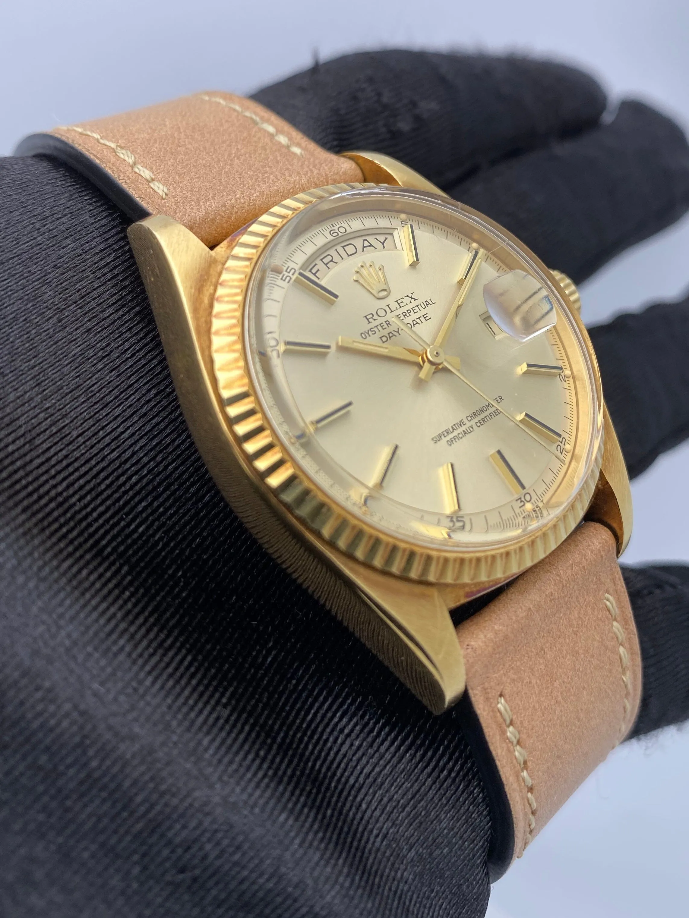 Rolex Day Date 1803 18K Yellow Gold Mens Watch