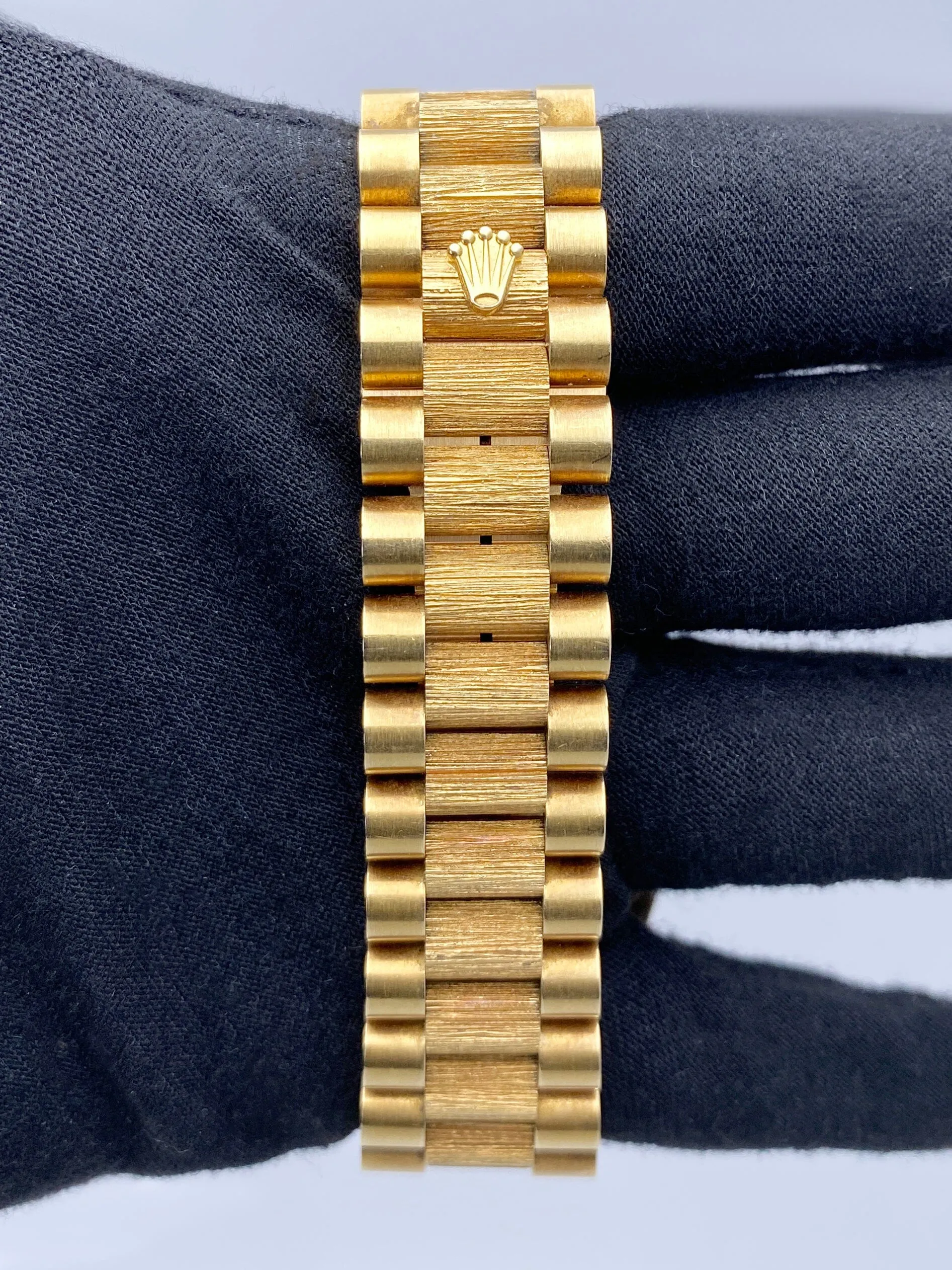 Rolex Day Date 18308 Ferrite Dial Diamond Mens Watch