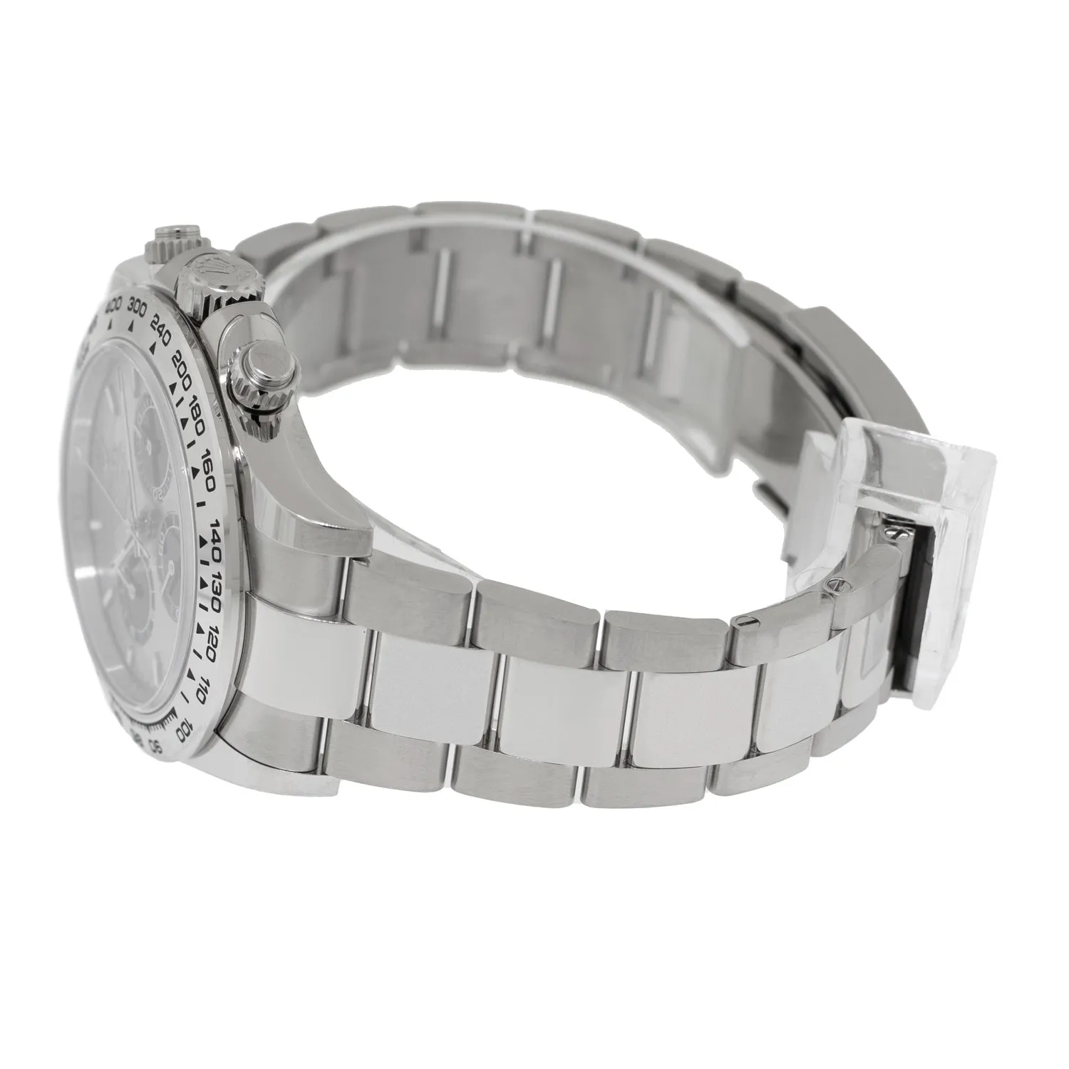 Rolex Daytona 40mm White Gold Silver Index Dial & White Gold Bezel 126509