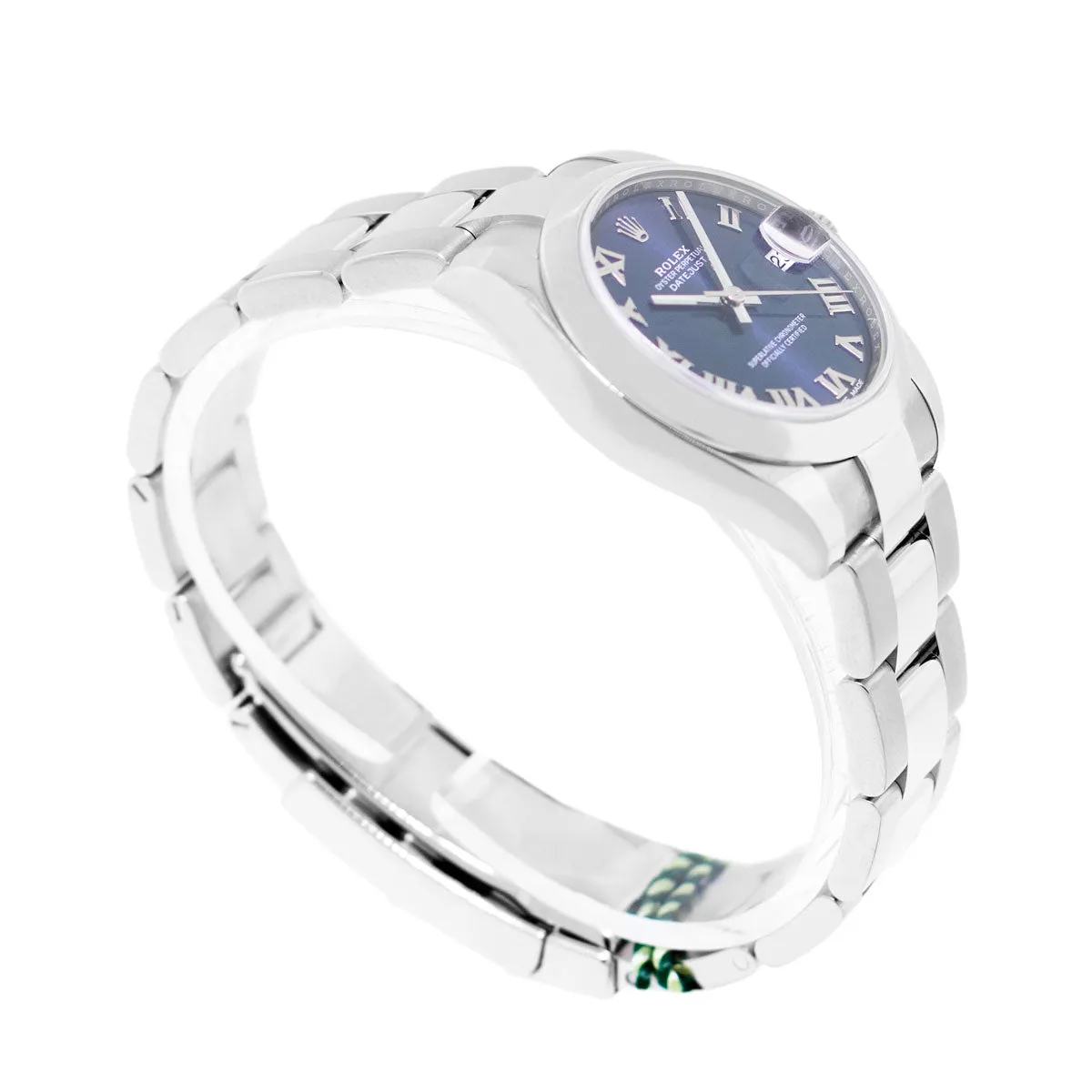 Rolex Lady-Datejust 31mm Stainless Steel Blue Roman Dial & Domed Bezel 278240