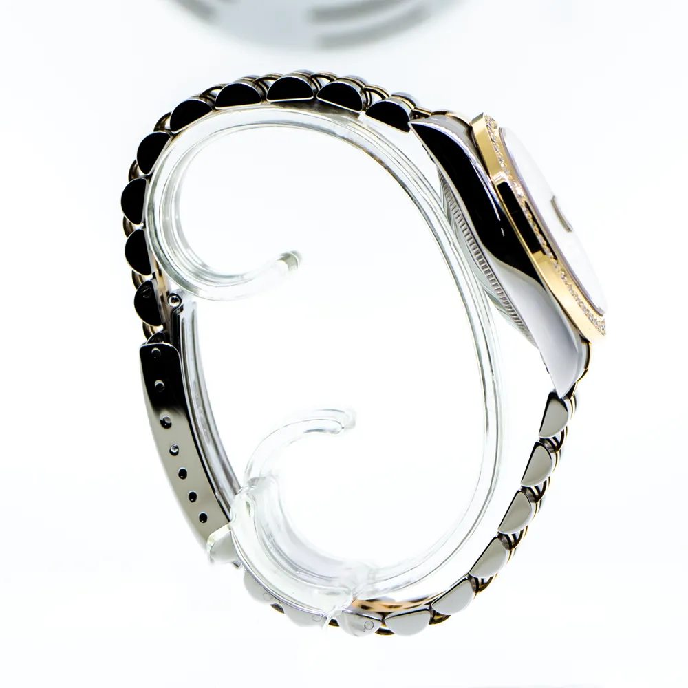 Rolex Lady-Datejust 31mm Yellow Gold Steel Champagne Jubilee Diamond Dial & Bezel 68273