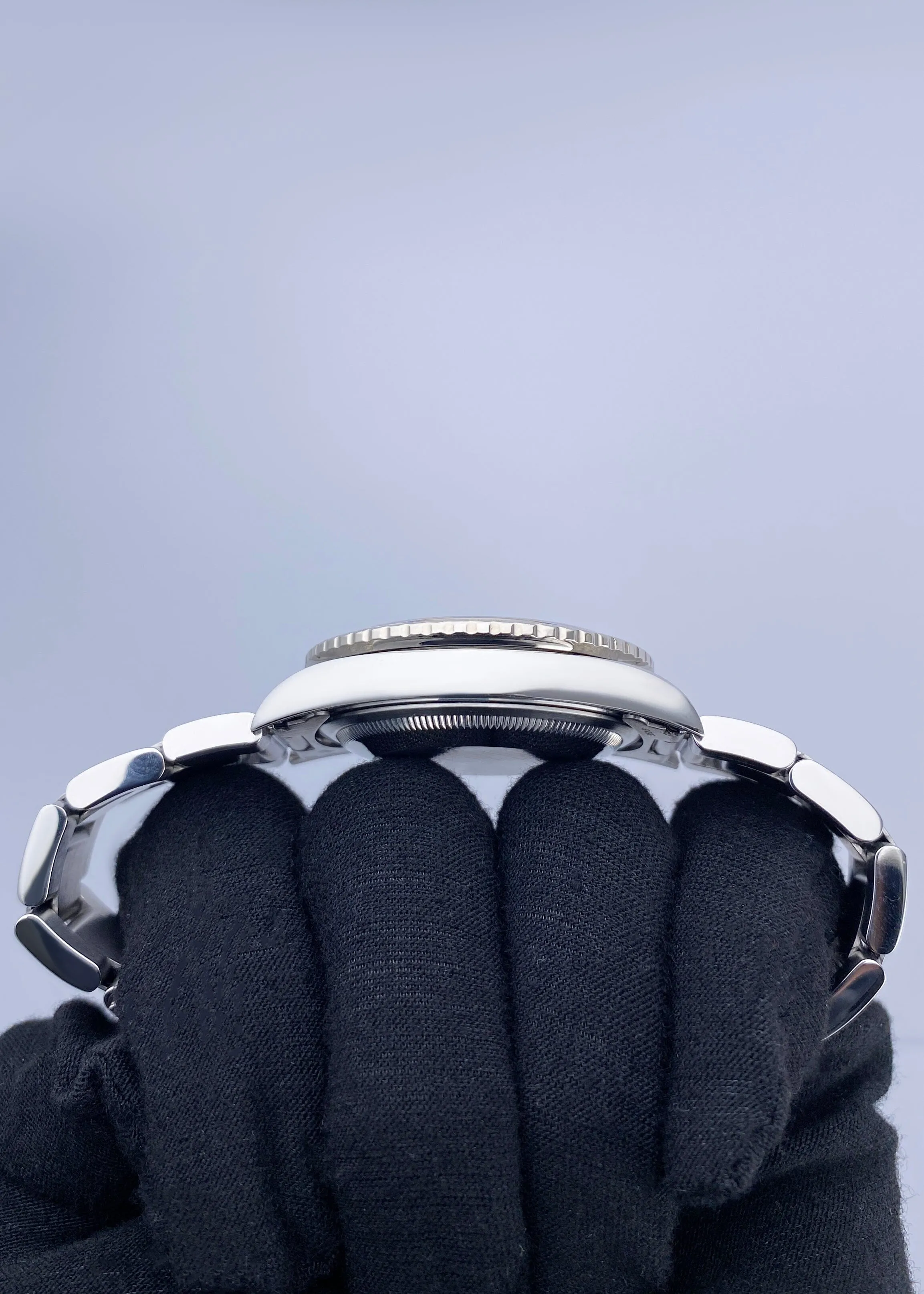 Rolex Oyster Datejust Turn-O-Graph 16264 Silver Dial Mens Watch