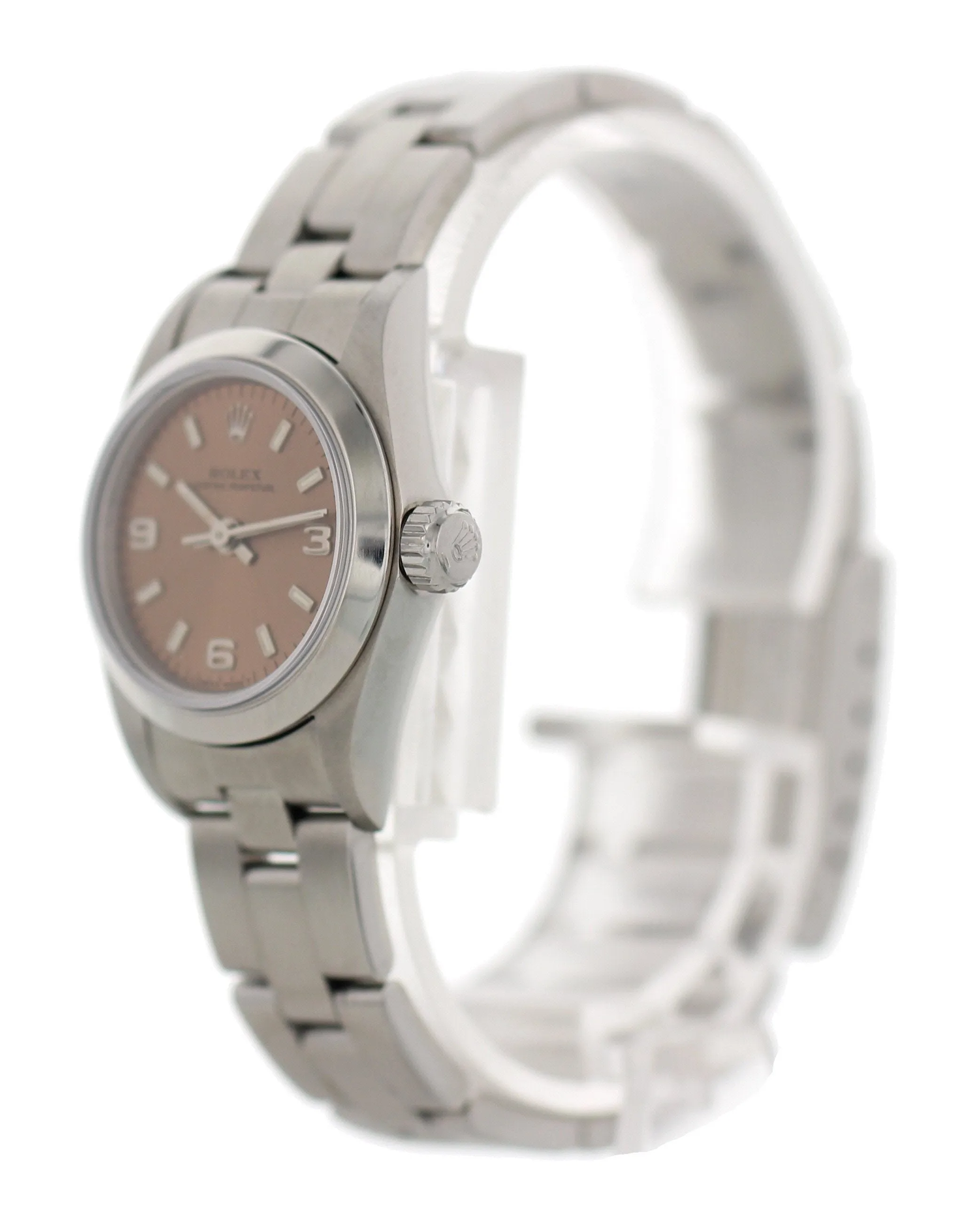 Rolex Oyster Perpetual 67180 Salmond Dial Ladies Watch