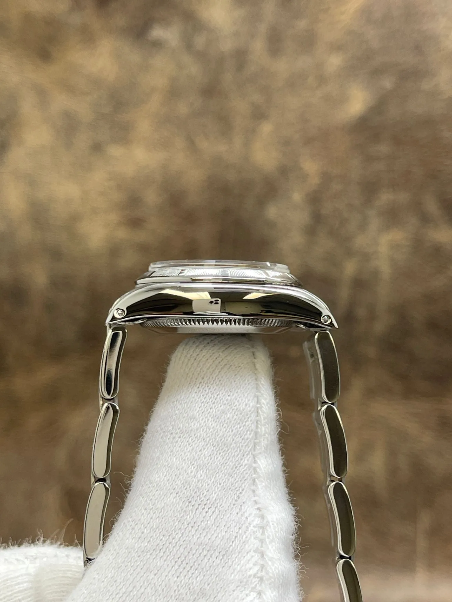 Rolex Oyster Perpetual 6723 Silver Dial Automatic Women's Watch