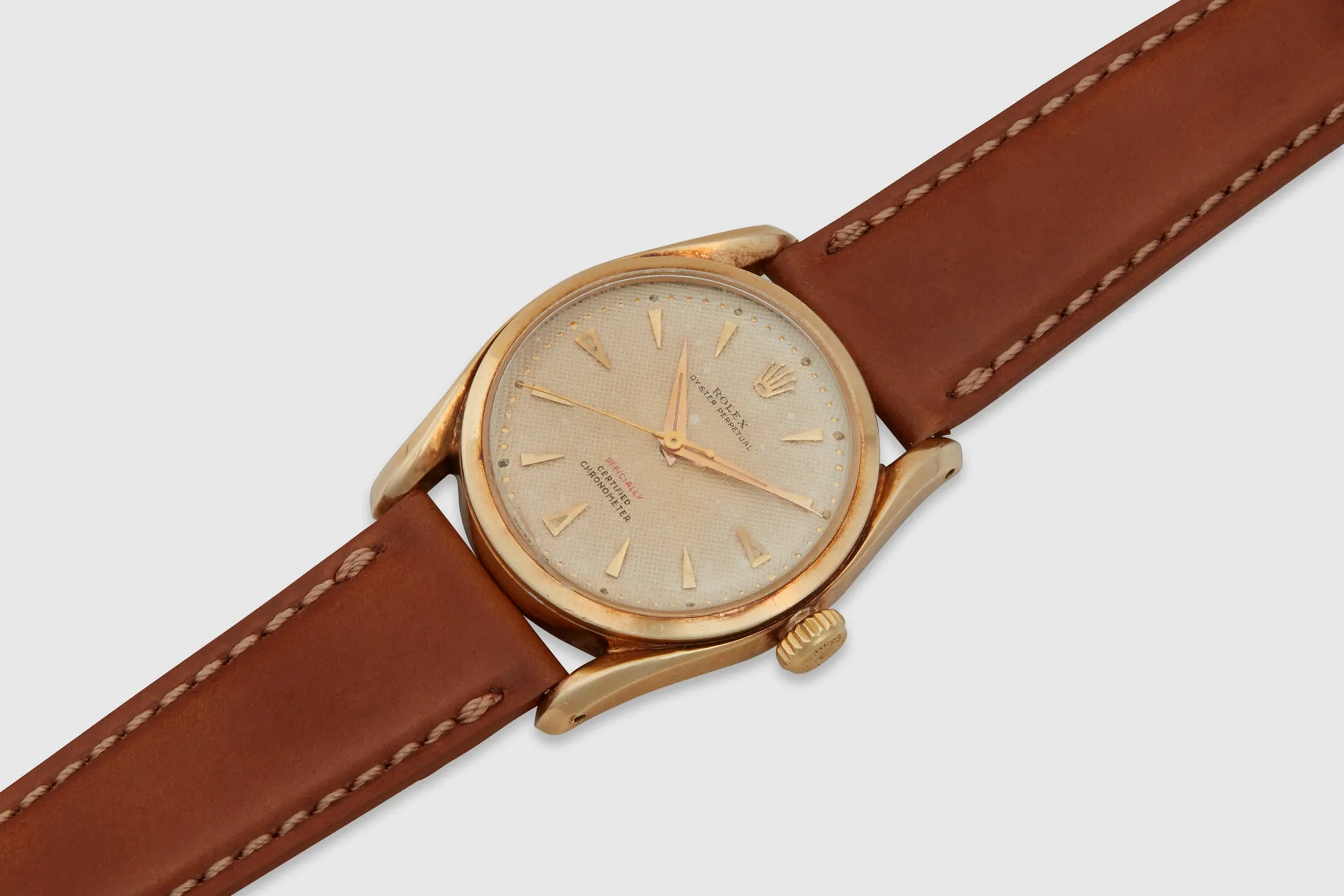 Rolex Oyster Perpetual Bombé Lugs 1952