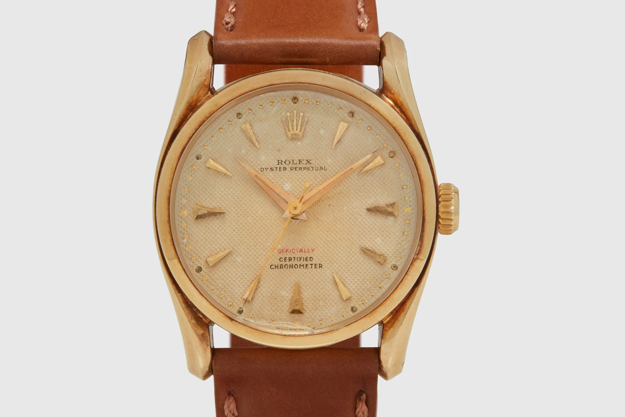 Rolex Oyster Perpetual Bombé Lugs 1952