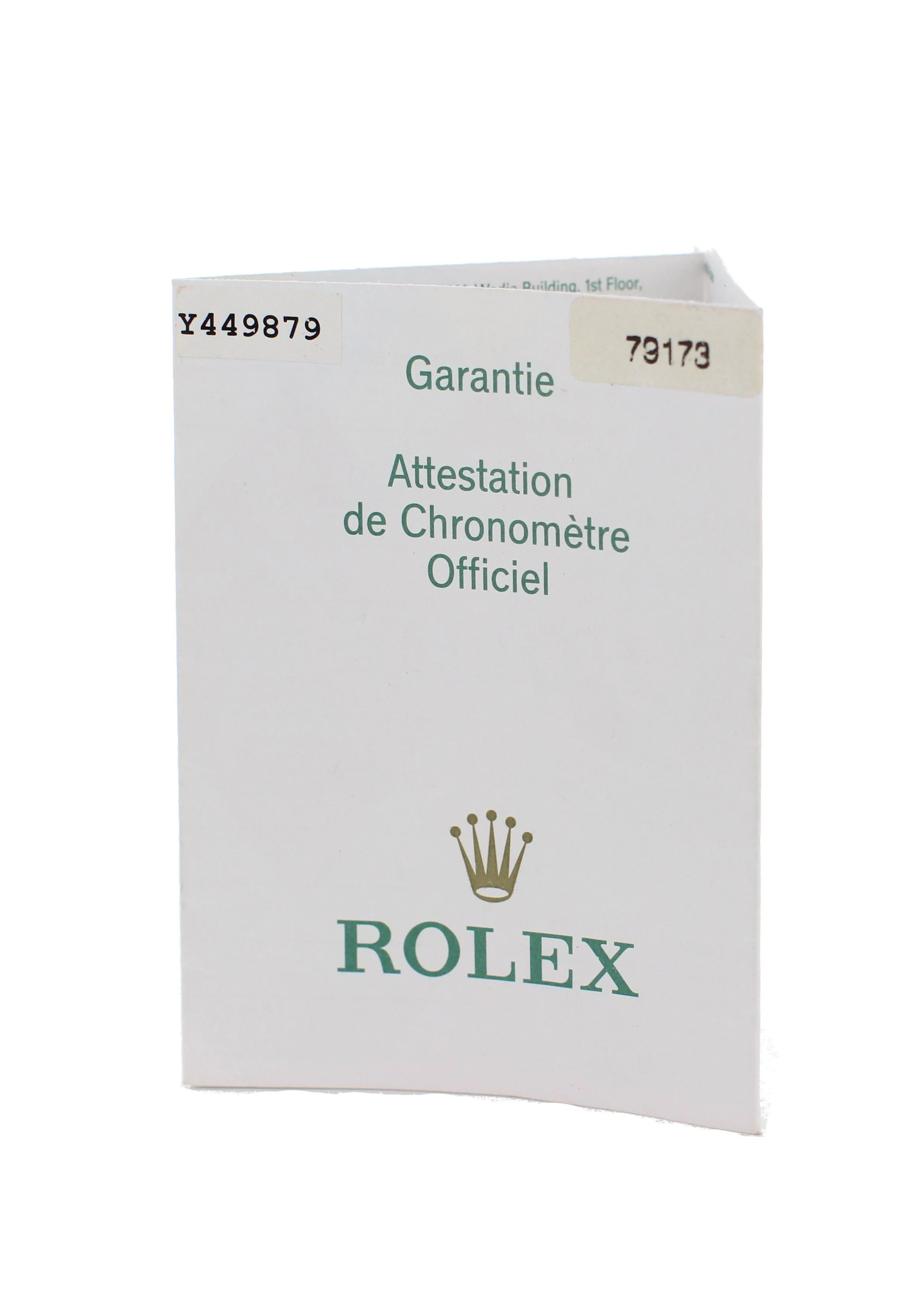 Rolex Oyster Perpetual Datejust 79173 Ladies Watch With Papers
