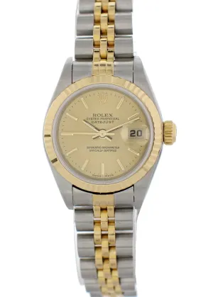 Rolex Oyster Perpetual Datejust 79173 Ladies Watch With Papers