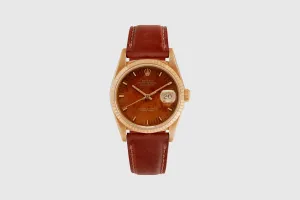 Rolex Oyster Perpetual Datejust Birch Burl Wood Dial 1988