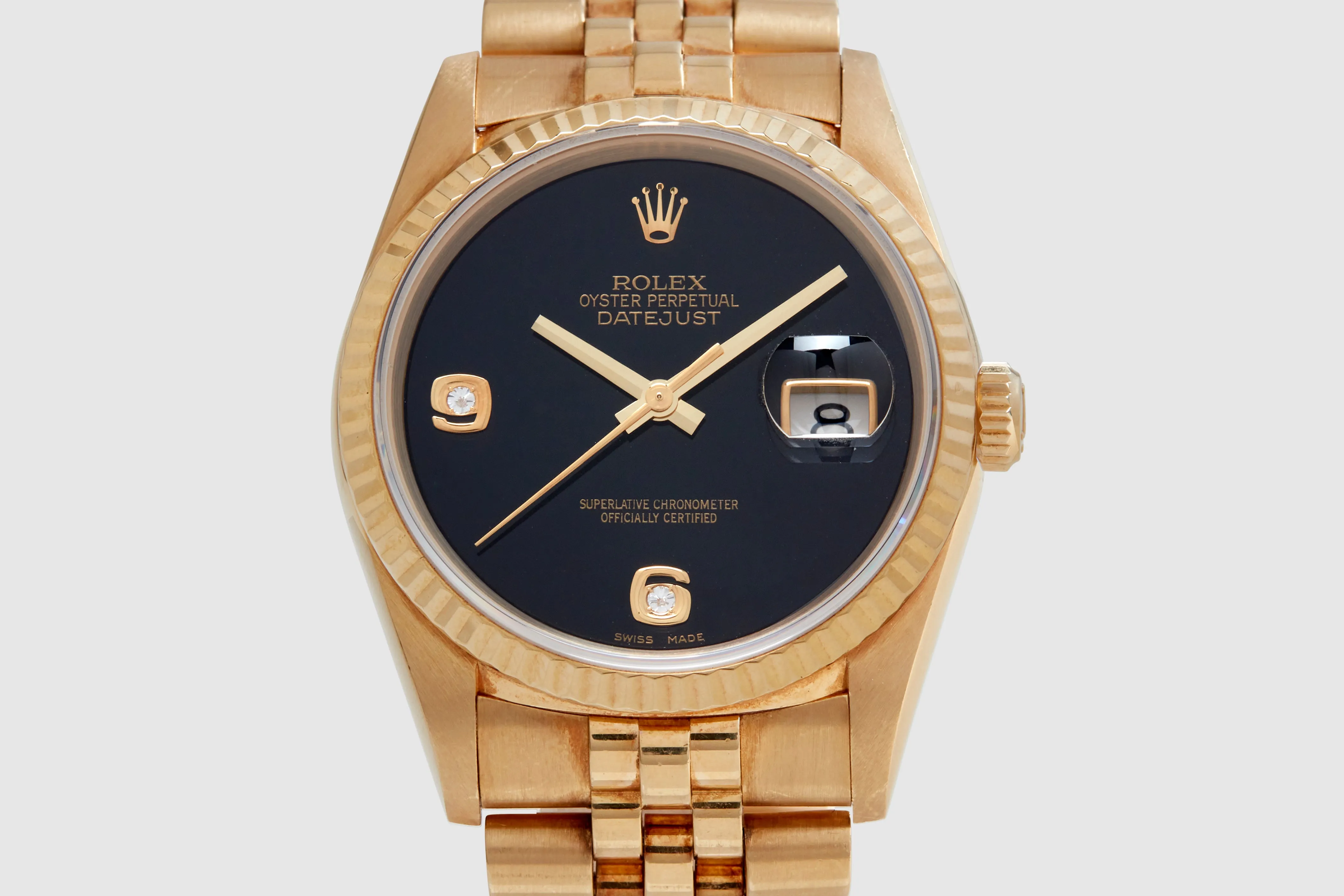 Rolex Oyster Perpetual Datejust 'Onyx' Dial 1991