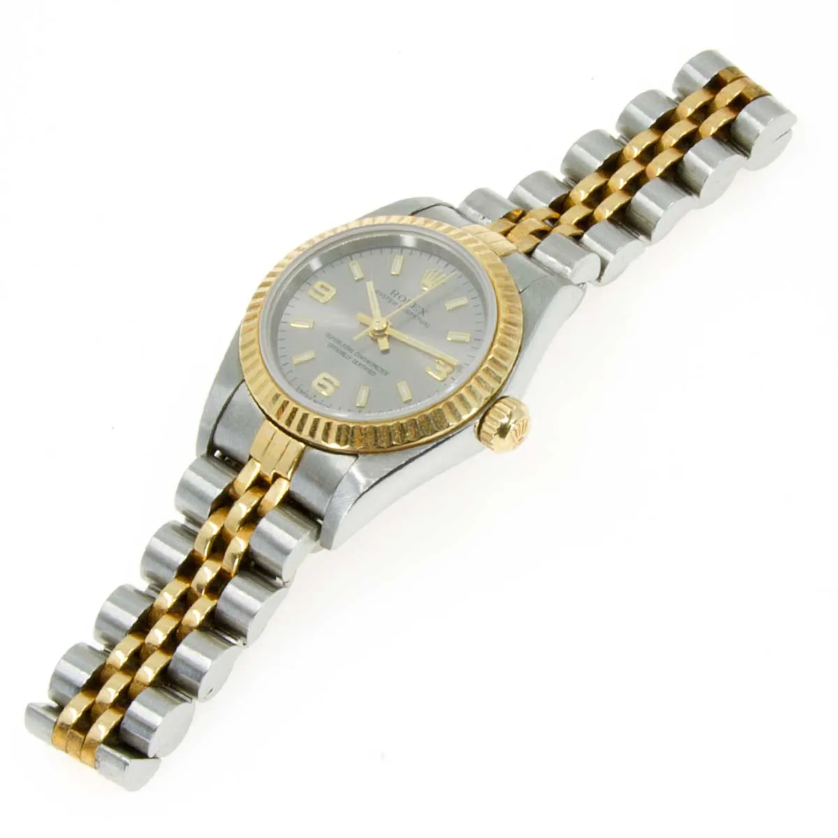 Rolex Oyster Perpetual SS/18K No Date