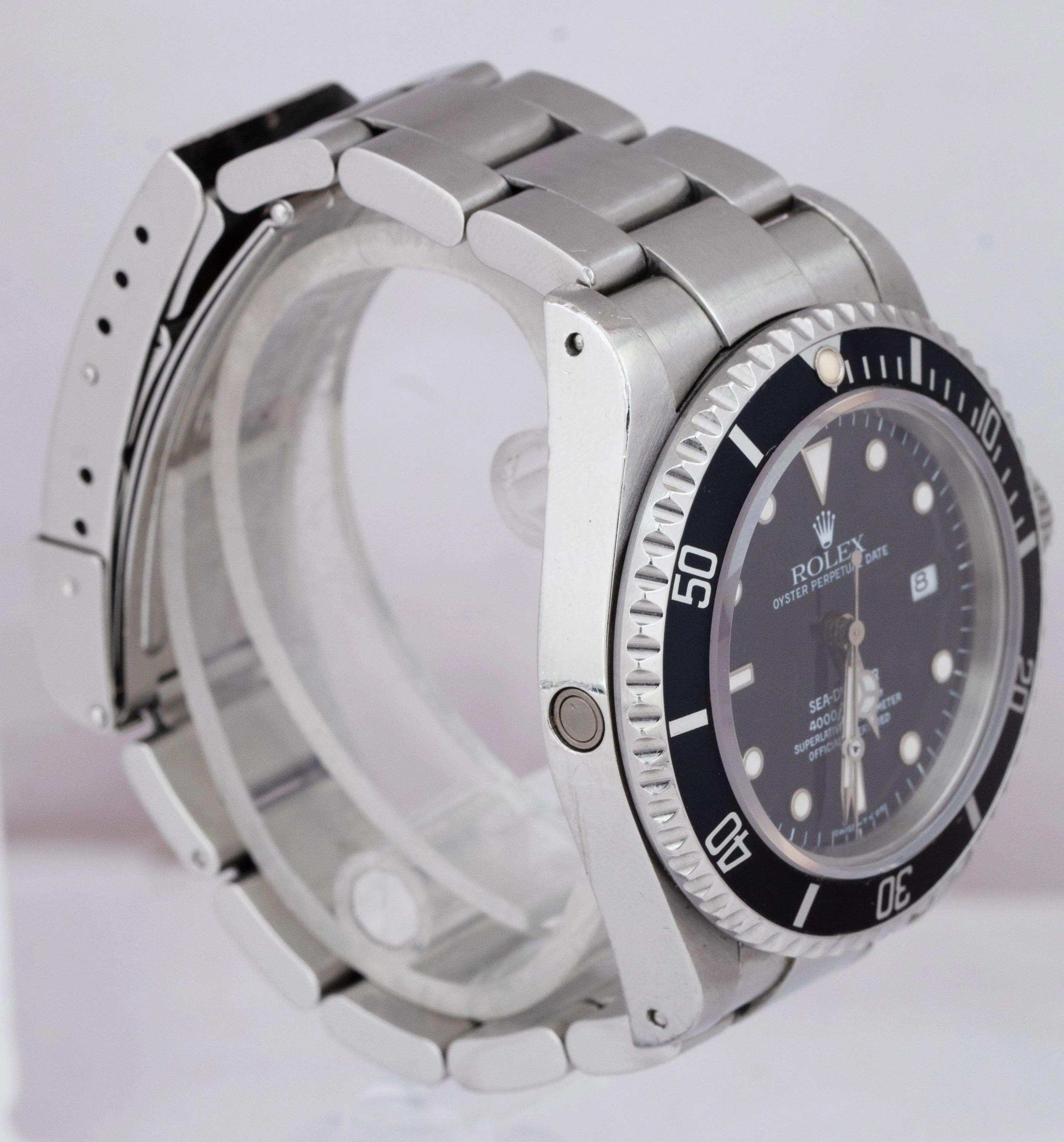 Rolex Sea-Dweller 40mm Stainless Steel Black Automatic Oyster Date Watch 16600