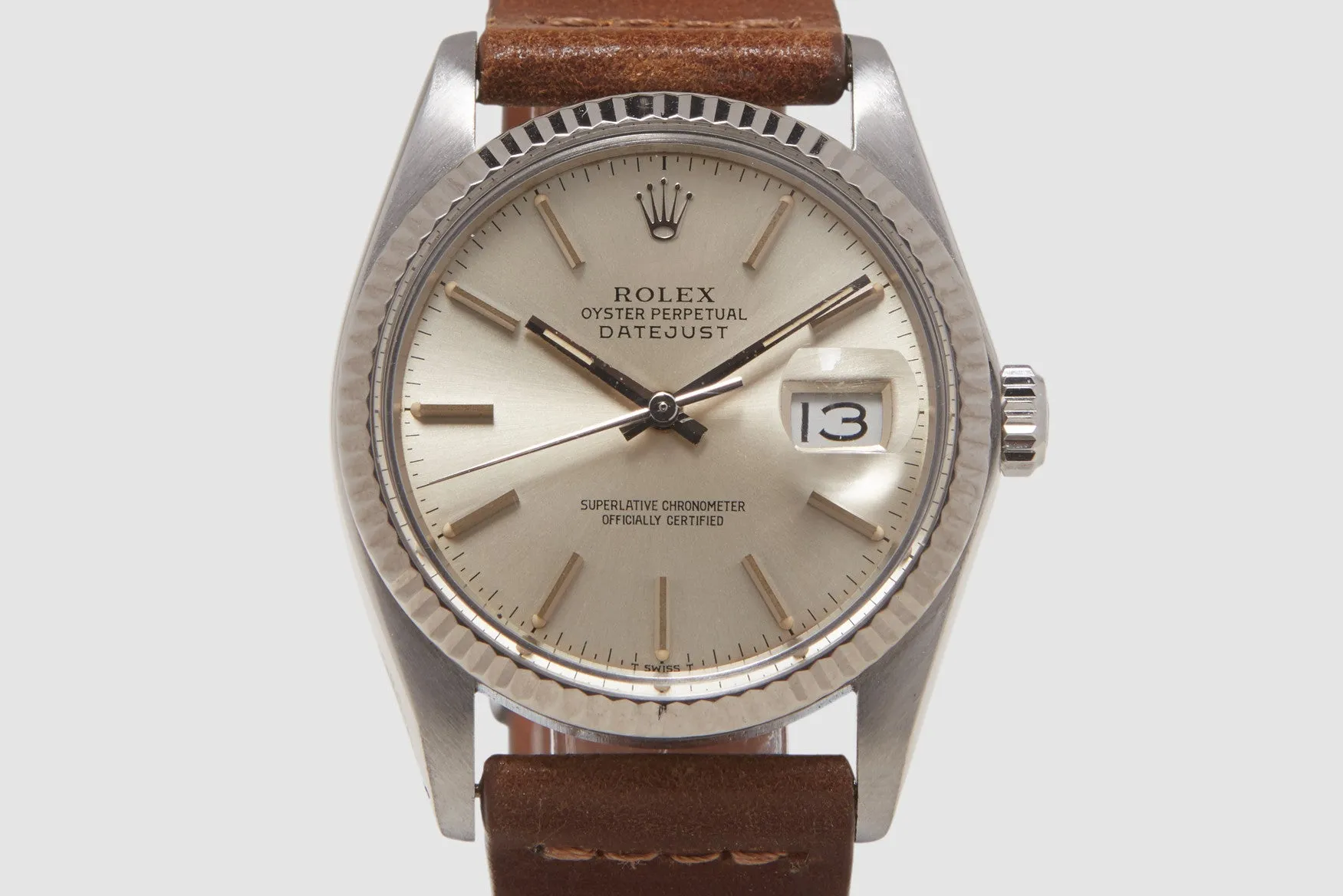 Rolex Stainless Steel Oyster Perpetual Datejust