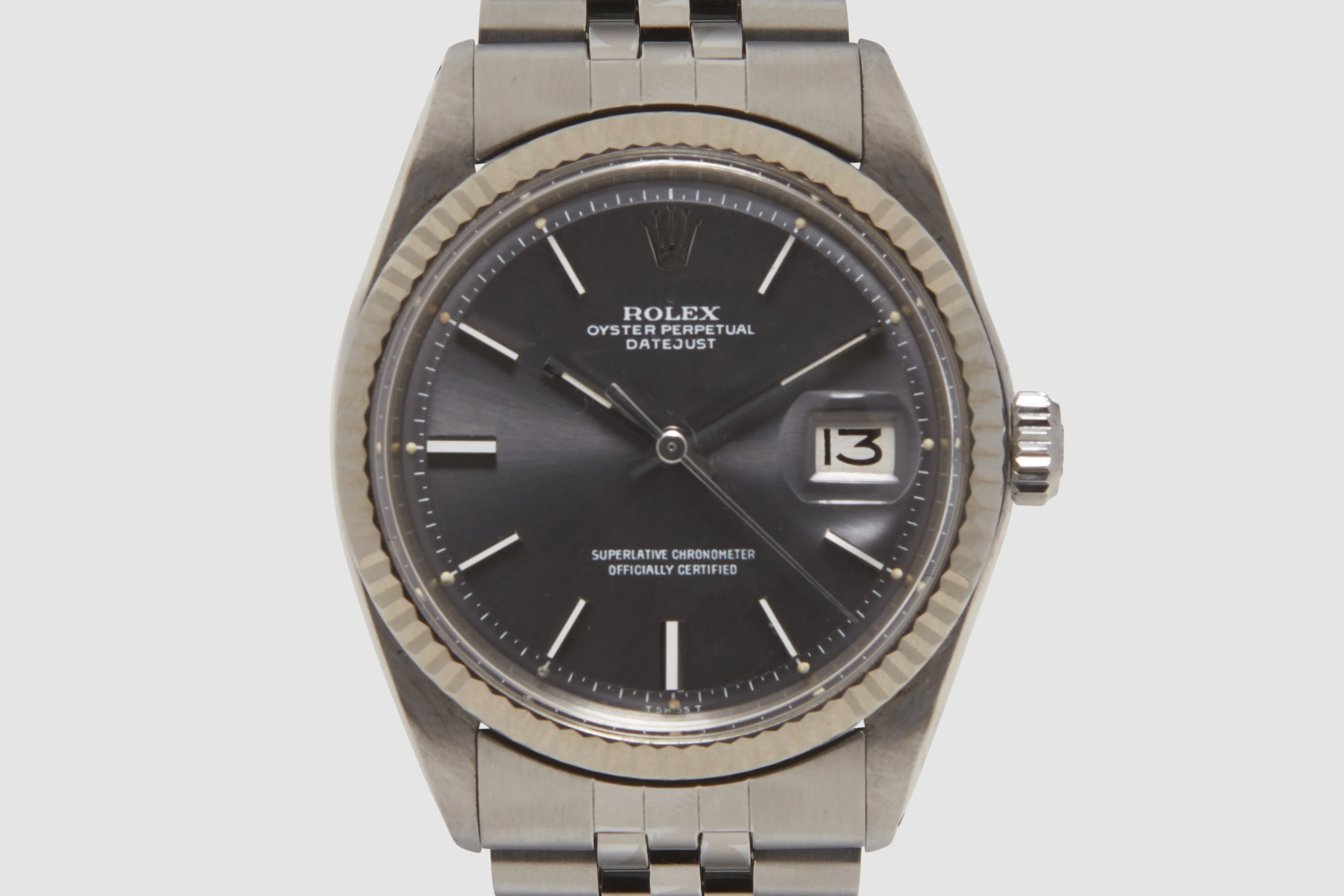 Rolex Stainless Steel Oyster Perpetual Datejust