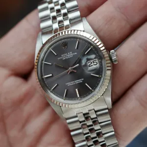 Rolex Steel Datejust Ref. 1601 with Grey Dial (New Arrival)