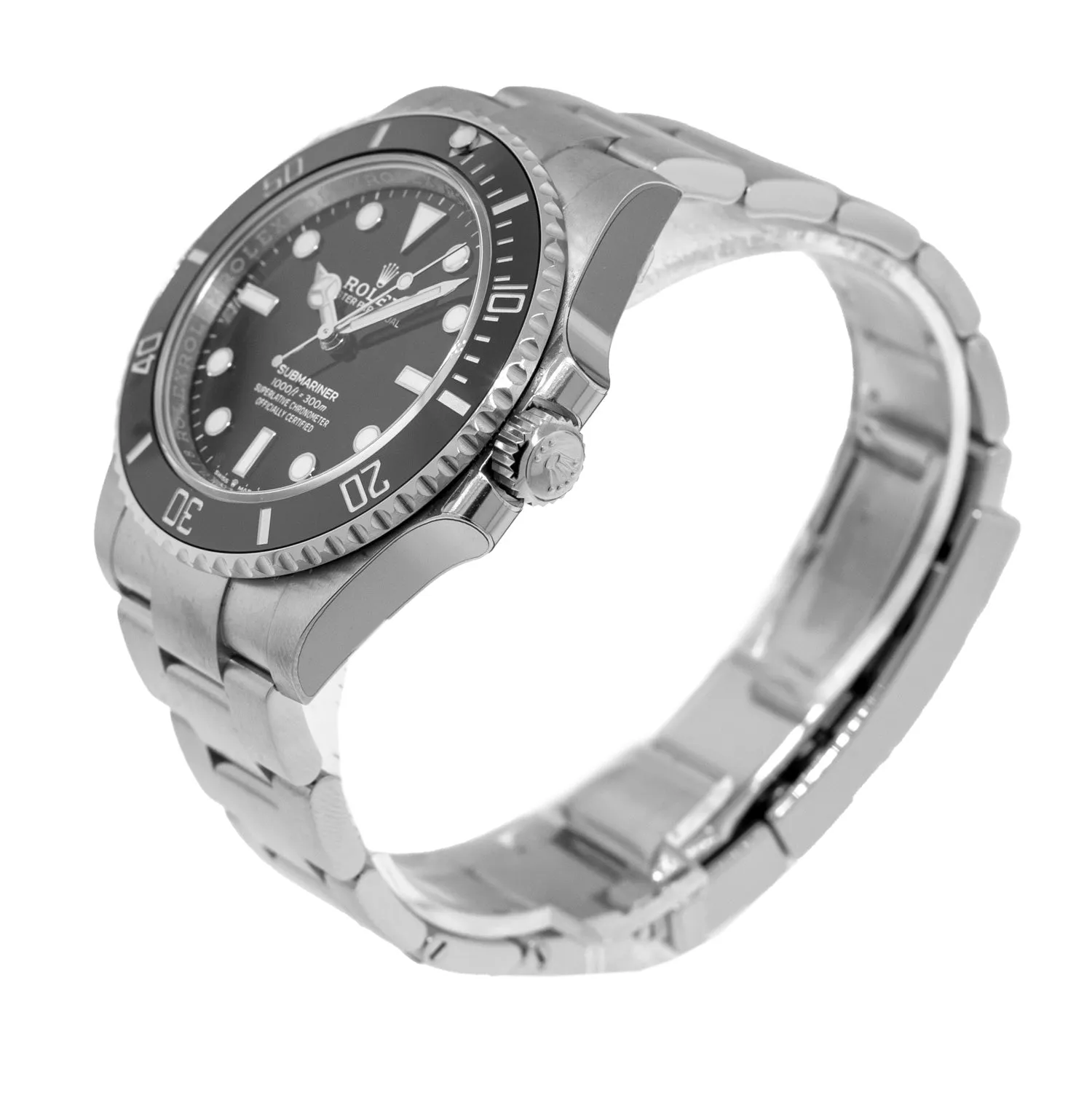 Rolex Submariner 41mm Stainless Steel Black Dial & Bezel 124060
