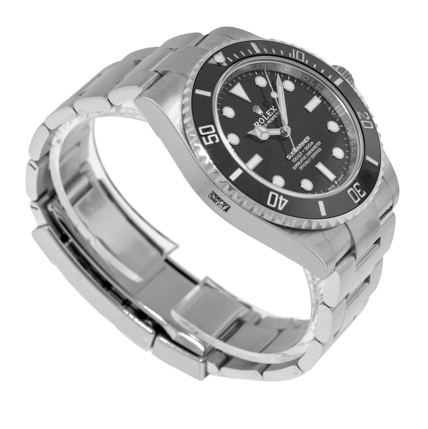 Rolex Submariner 41mm Stainless Steel Black Dial & Bezel 124060