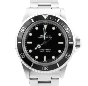 Rolex Submariner No-Date Stainless Steel 40mm Oyster Dive Watch 5513