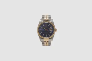 Rolex Two-Tone Oyster Perpetual Datejust with Navy Dial