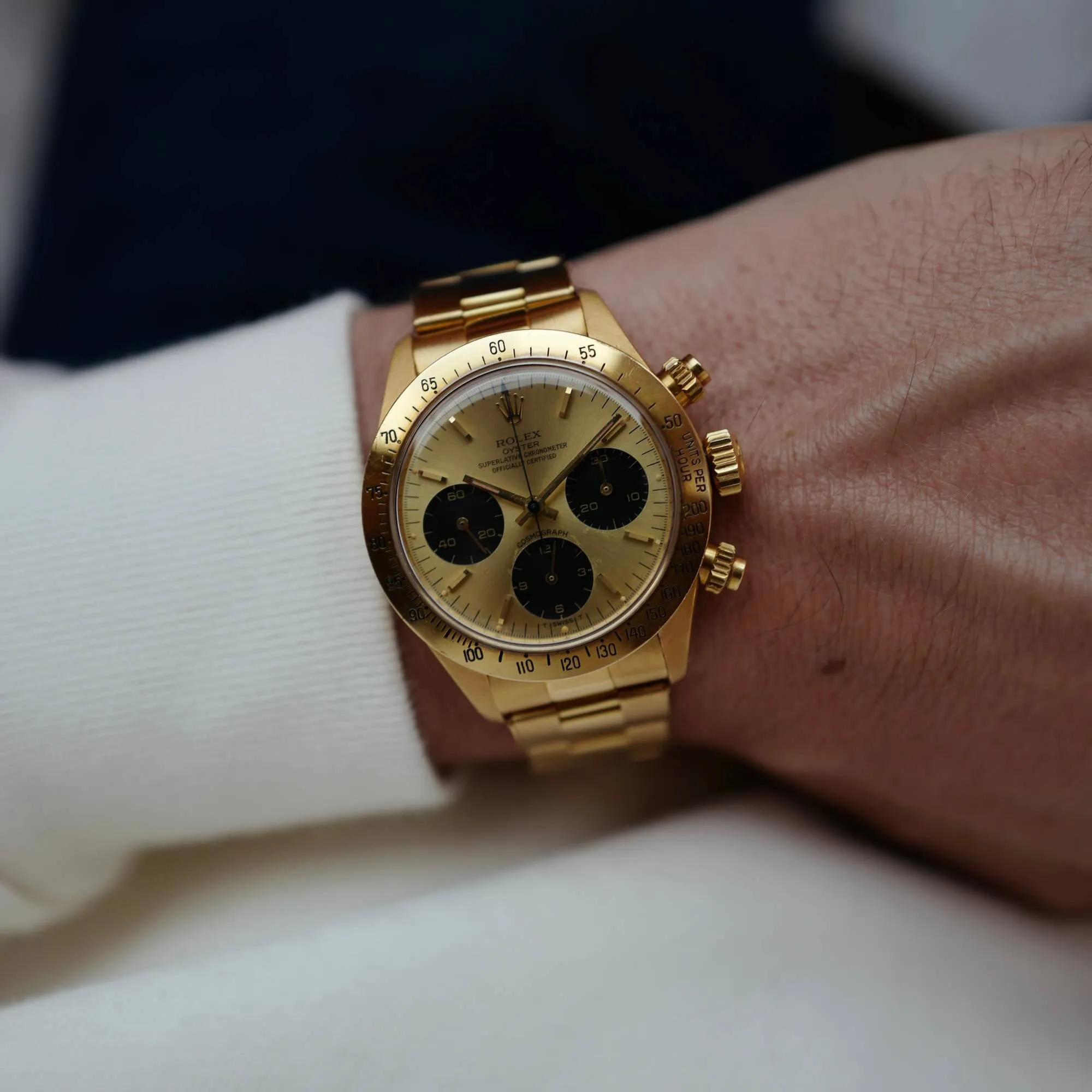 Rolex Yellow Gold Cosmograph Daytona Watch Ref. 6265
