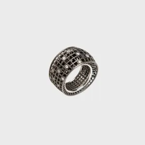 ROULE | DIAMOND STARDUST SHAKER RING